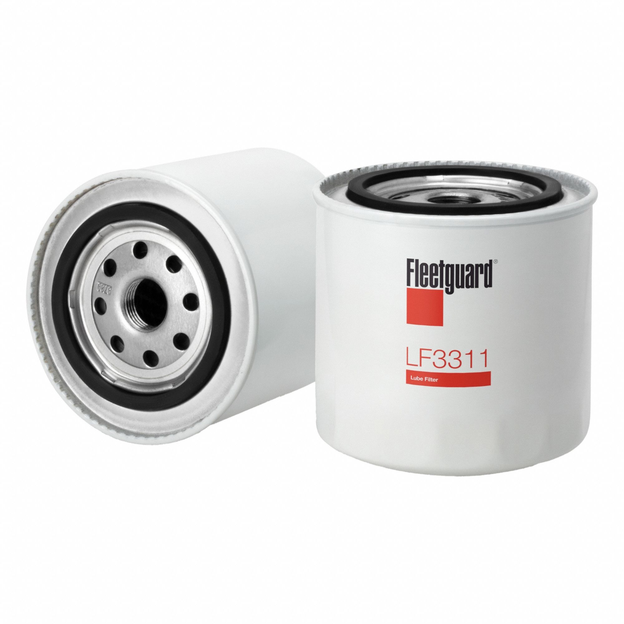 Automotive Oil Filter: B163, LF3311, 3/4"-16 UNF-2B Thread Size, 5 in Overall Ht, Oil