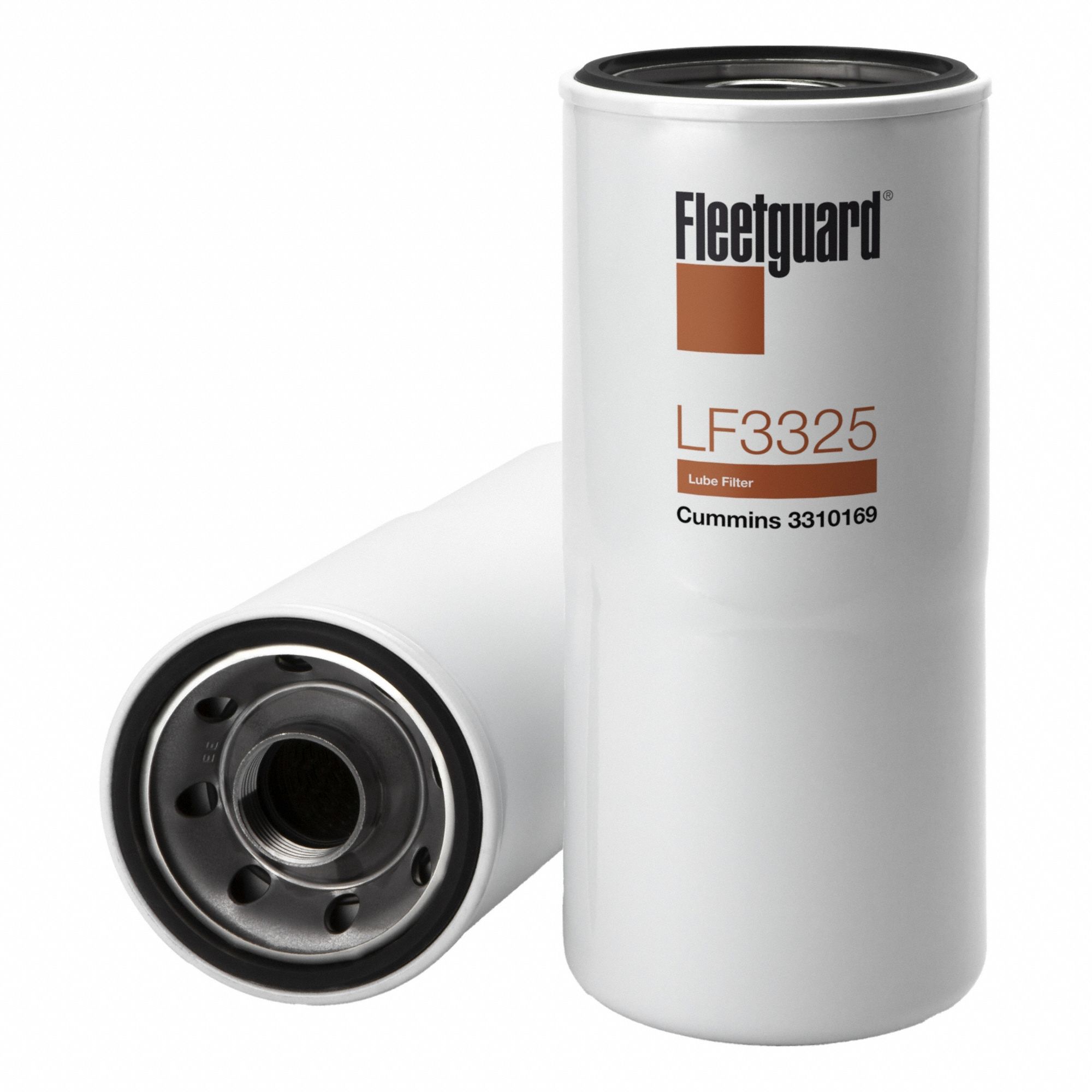 Automotive Oil Filter: B7396, LF3325, 1 1/2"-12 UNS-2B Thread Size, 14 3/8 in Overall Lg