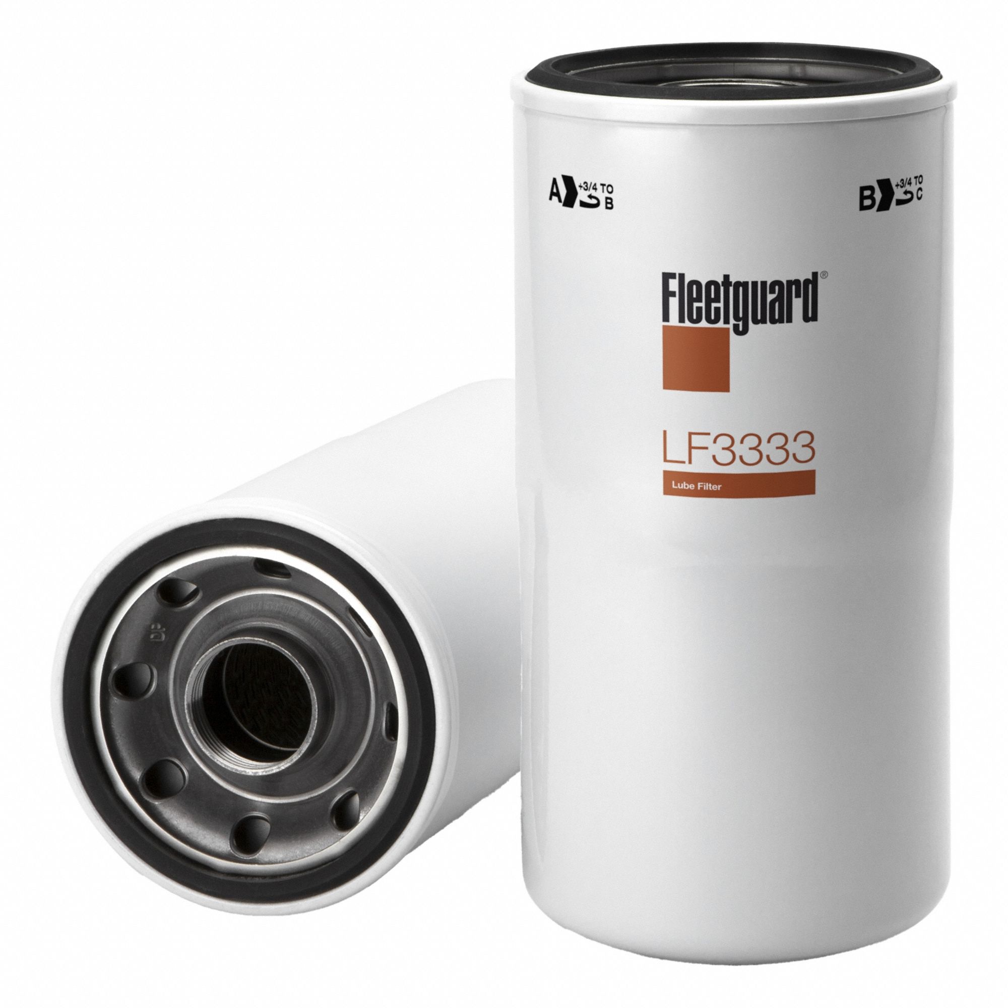 Automotive Oil Filter: B95, LF3333, 1 1/2"-12 UNF-2B Thread Size, 10 7/8 in Overall Ht