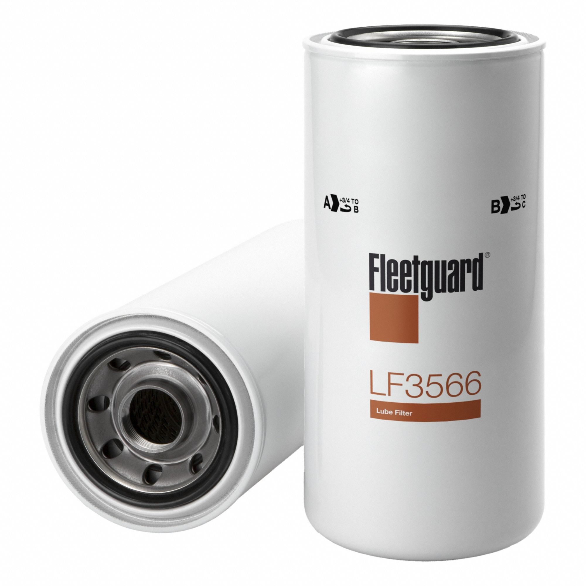 Automotive Oil Filter: 1 1/2"-16 UNS-2B Thread Size, 12 13/16 in Overall Ht, Oil