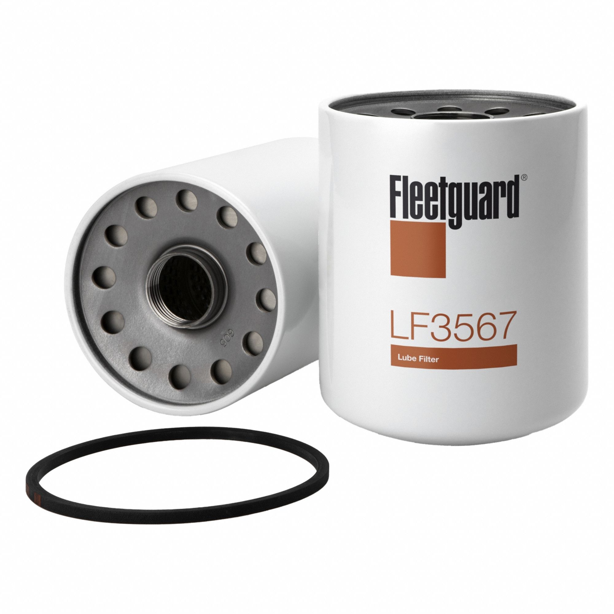 Automotive Oil Filter: BT486, LF3567, 1 1/2"-12 UNF-2B Thread Size, 7 7/8 in Overall Ht