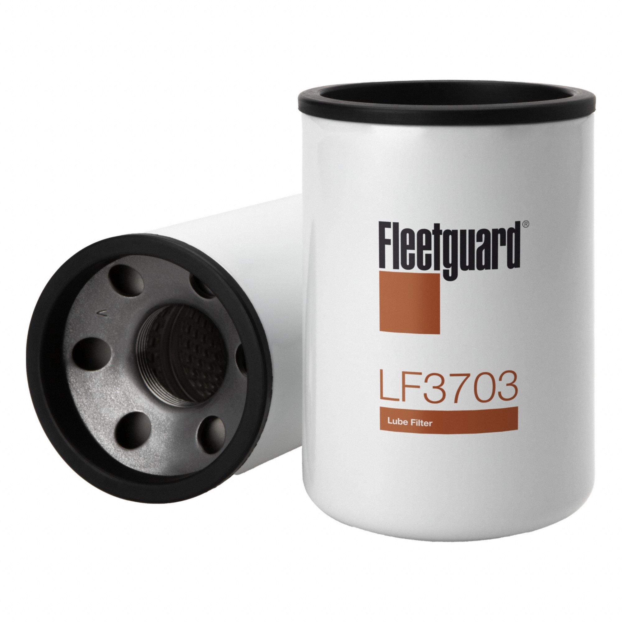 Automotive Oil Filter: B7125, LF3703, 1 1/2"-16 UN-2B Thread Size, 7 in Overall Ht, Oil