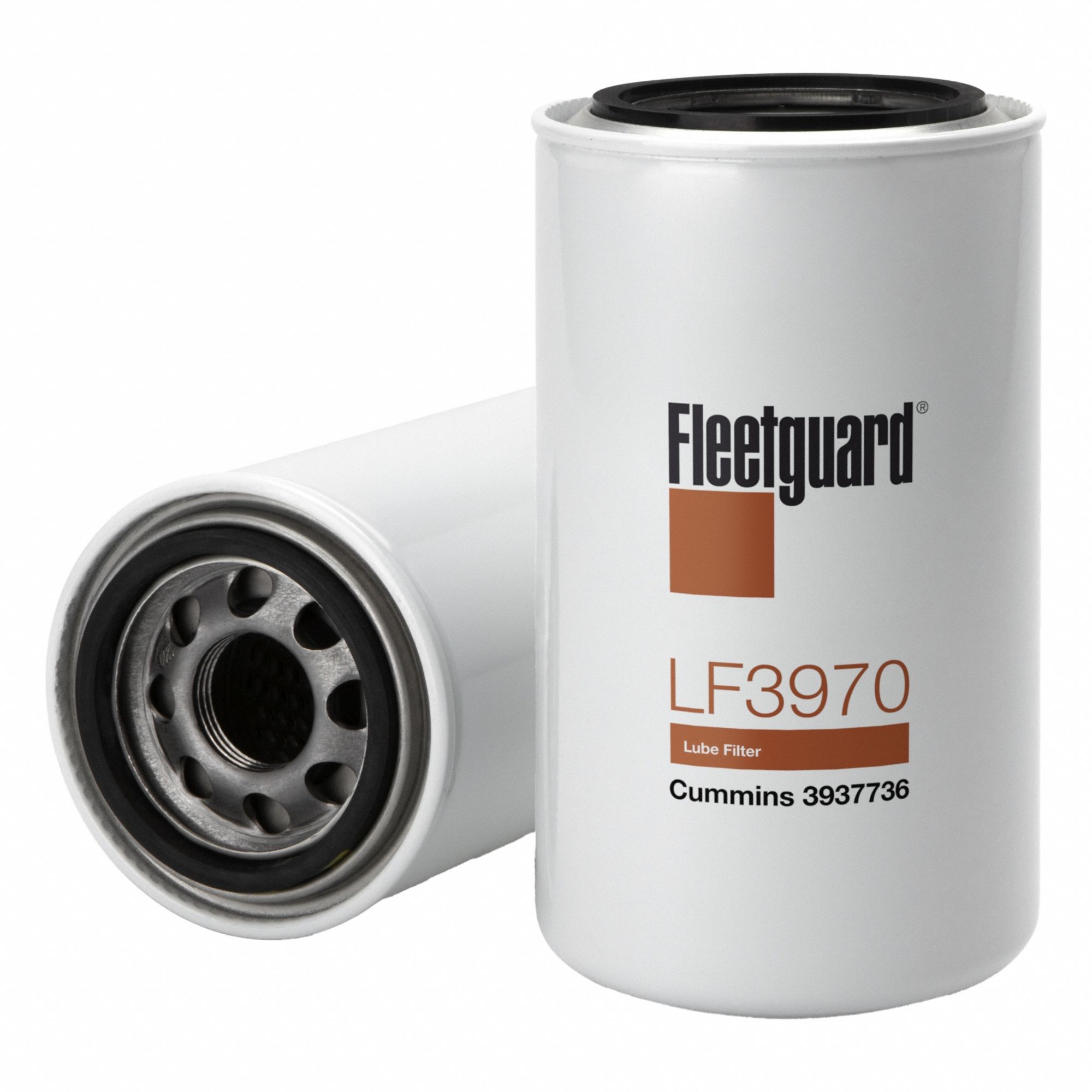 Automotive Oil Filter: B7177, LF3970, 1 1/8"-16 UN-2B Thread Size, 8 in Overall Ht, Oil