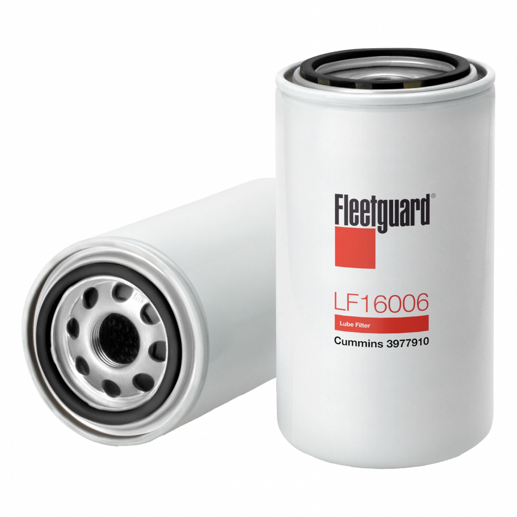 Automotive Oil Filter: 1"-16 UN-2B Thread Size, 7 5/8 in Overall Ht, 16 1/8 in Overall Lg