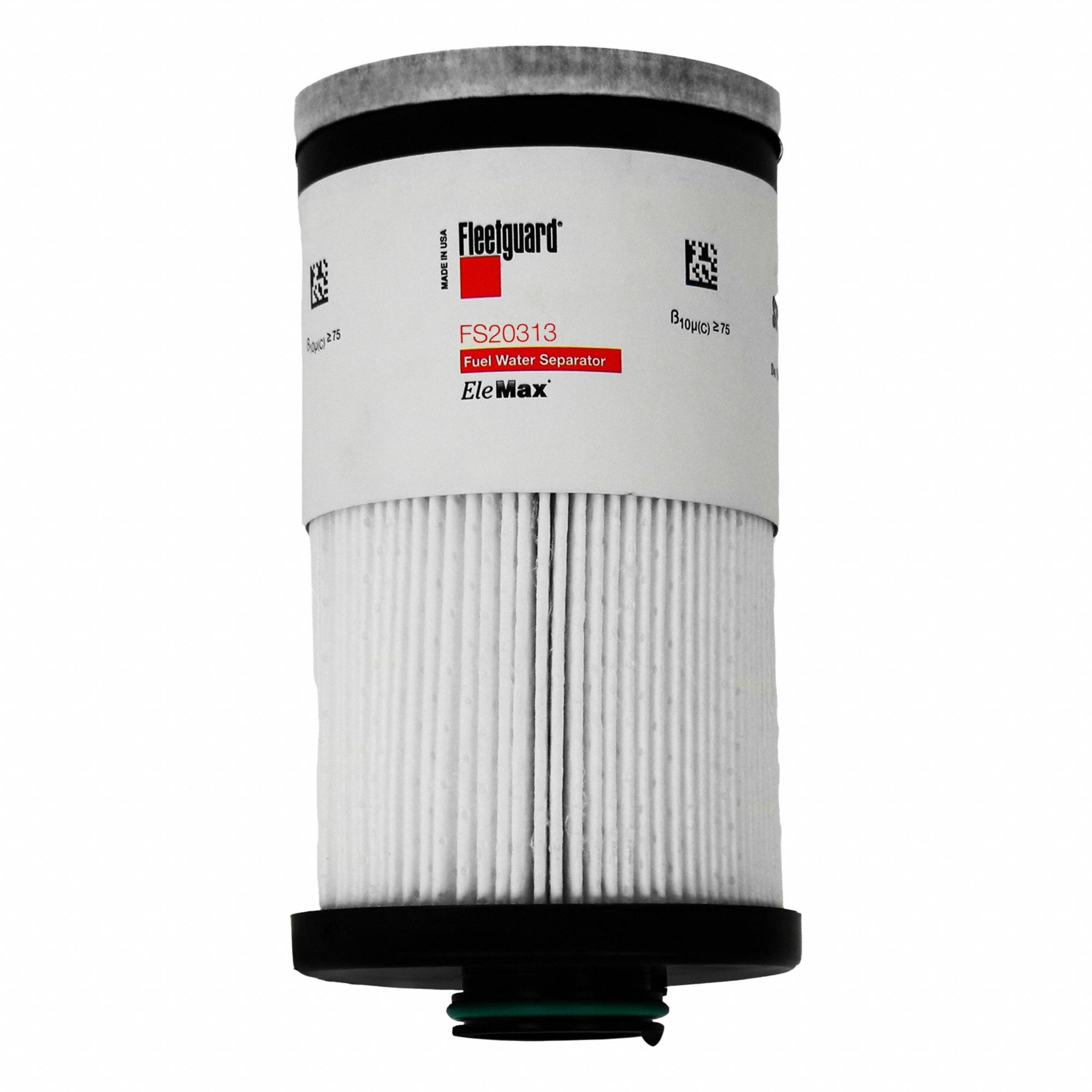 Automotive Fuel Filter: 20 in Overall Lg, 4 1/2 in Outside Dia, Biodiesel Fuel