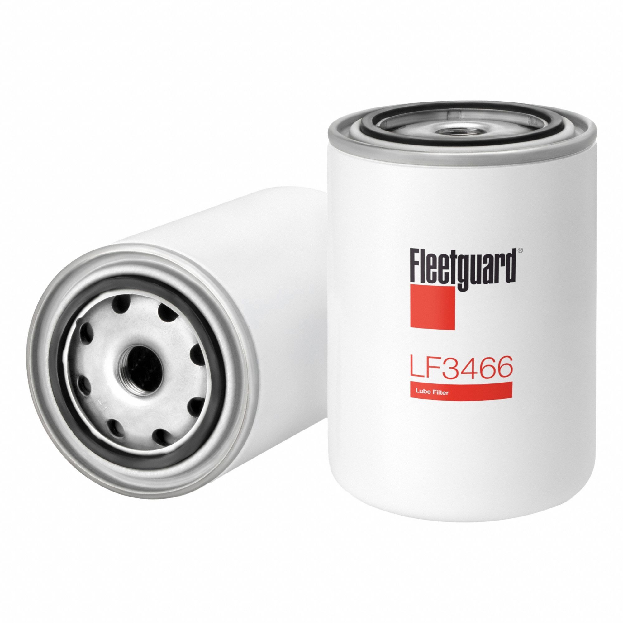 Automotive Oil Filter: B7486, LF3466, 3/4"-16 UNF-2B Thread Size, 6 1/2 in Overall Ht