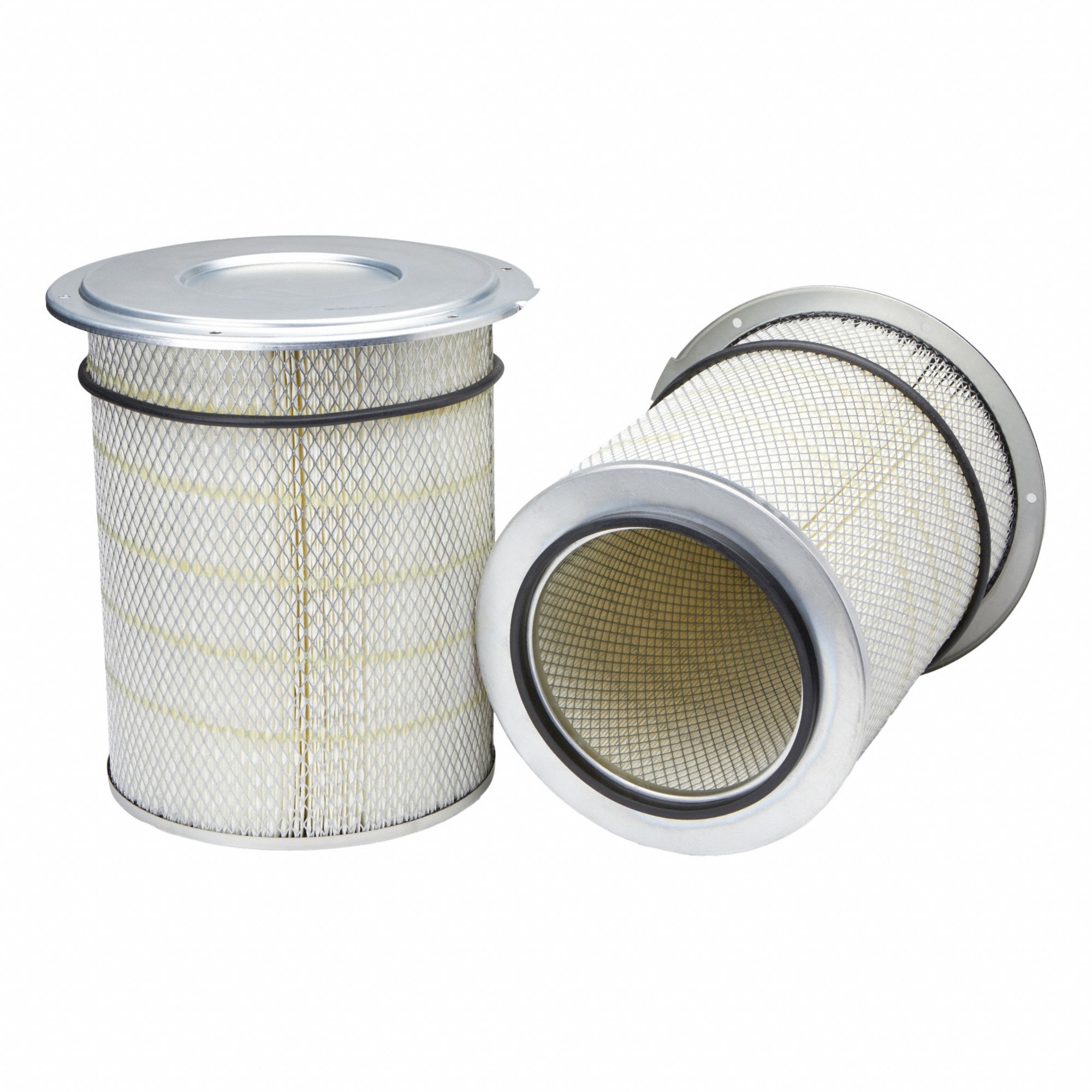 Automotive Air Filter: Round-Oval, Engine, Axial Seal, 13 27/32 in Outside Dia, PA2333