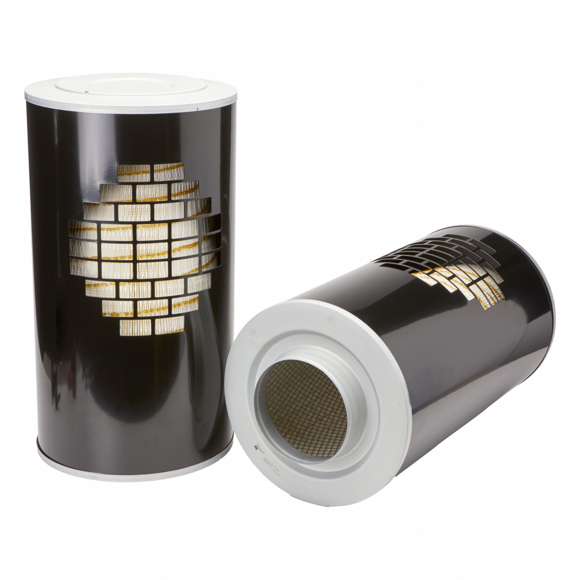 Automotive Air Filter: Engine, 13 1/2 in Outside Dia, 27 in Overall Lg, 14 in Overall Ht