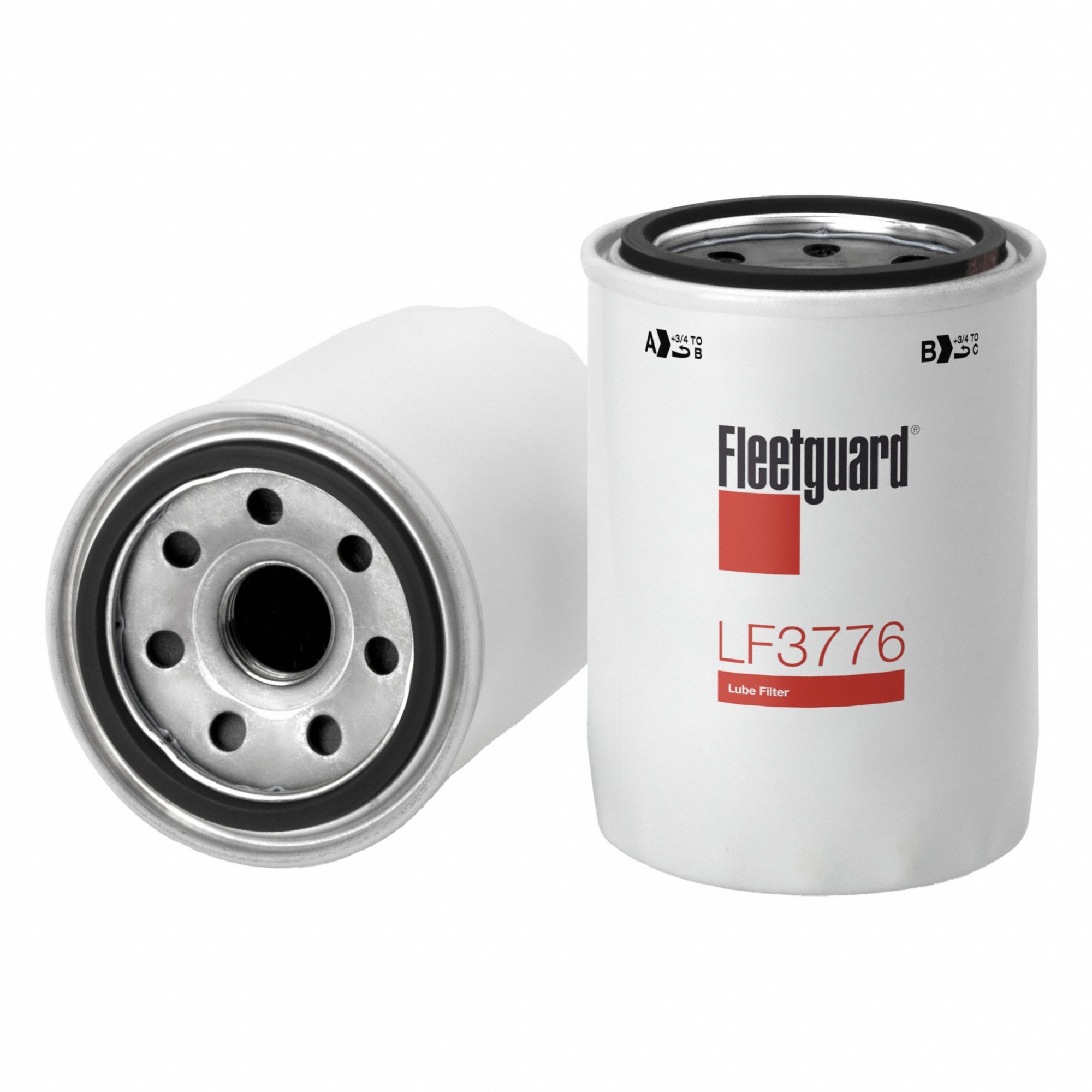Automotive Oil Filter: B161-S, LF3776, M20 x 1.5-6H INT Thread Size, 5 in Overall Ht, Oil