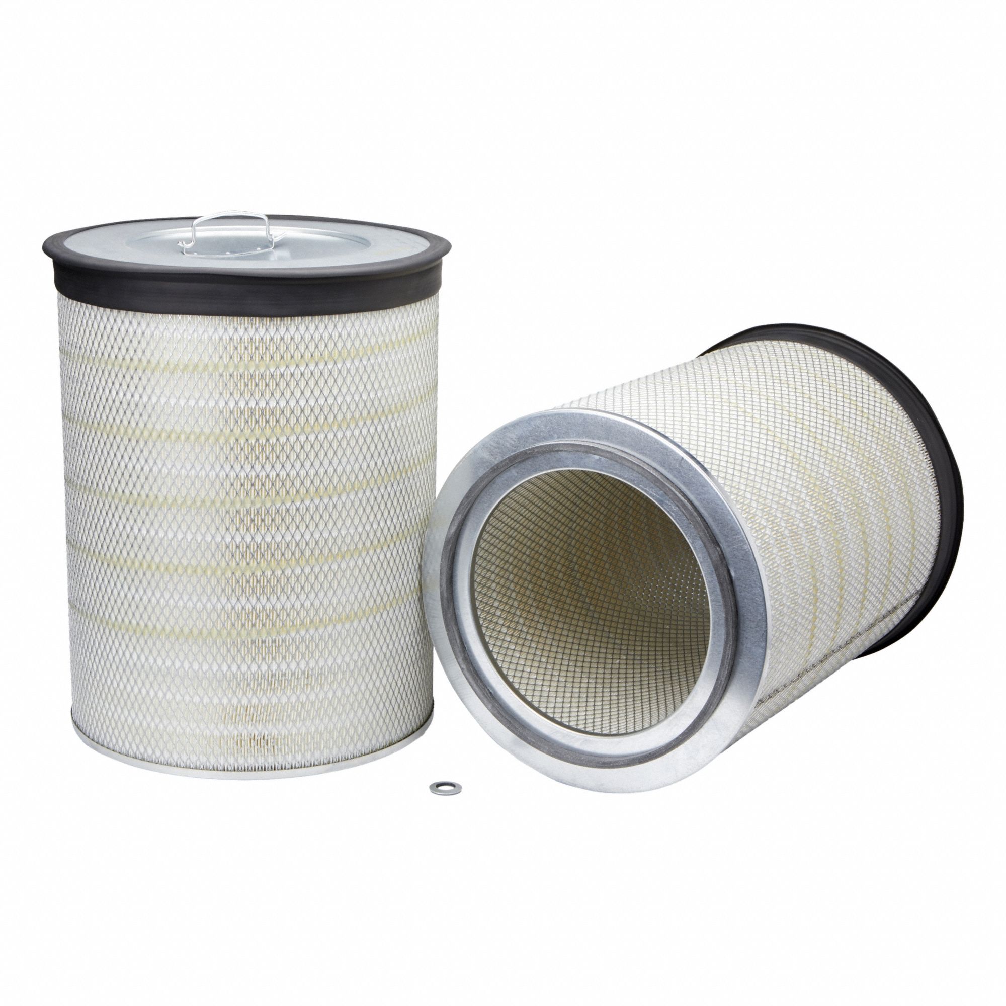 Automotive Air Filter: Round-Oval, Engine, Axial Seal, 17 5/8 in Outside Dia, PA2453