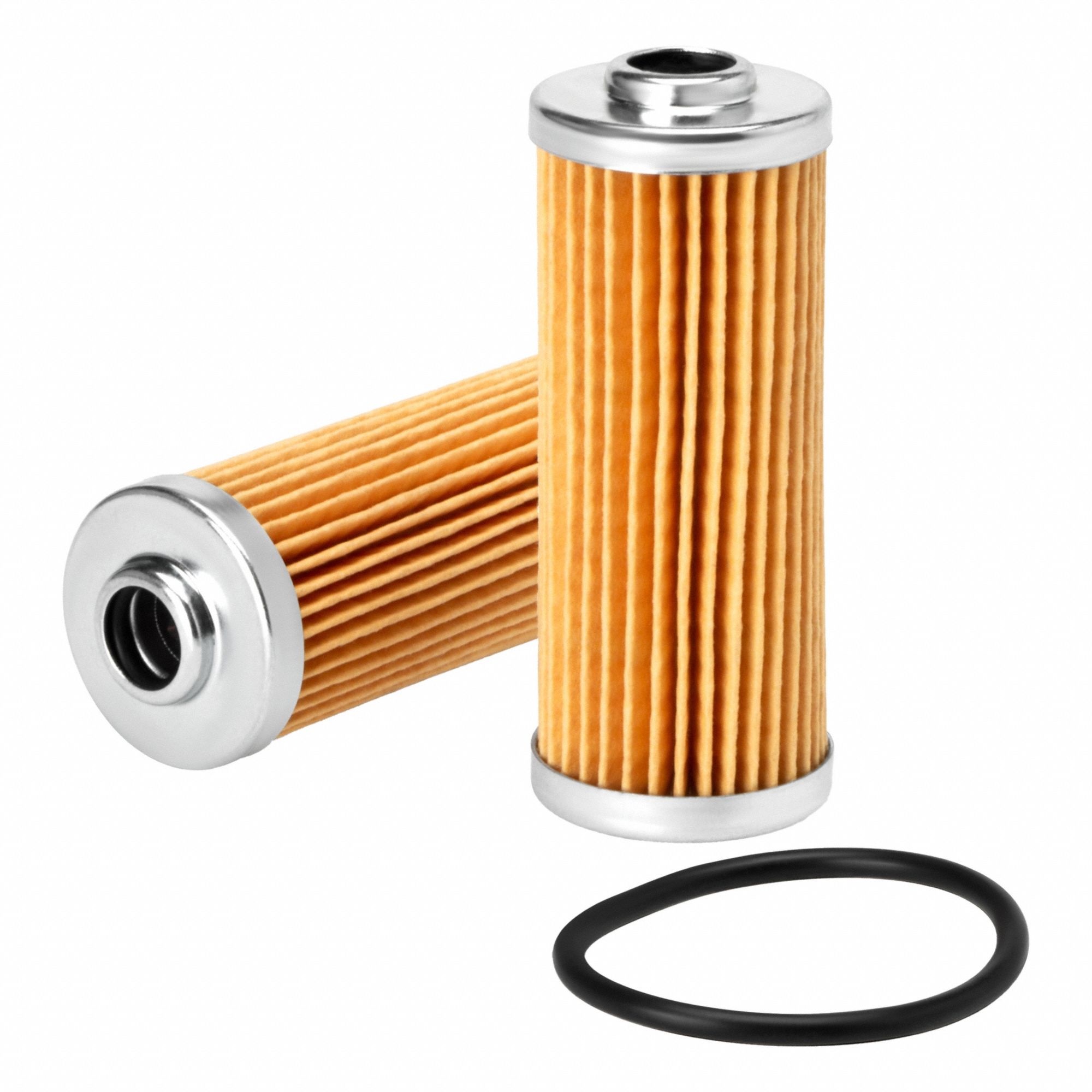 Automotive Fuel Filter: 6 in Overall Lg, 1 3/8 in Outside Dia, 1/2 in Inside Dia