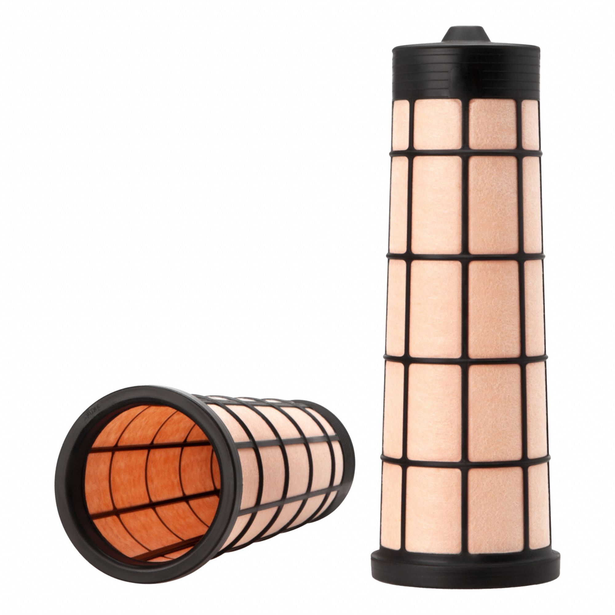 Automotive Air Filter: Round-Oval, Engine, Axial Seal, 5 3/32 in Outside Dia, RS5783