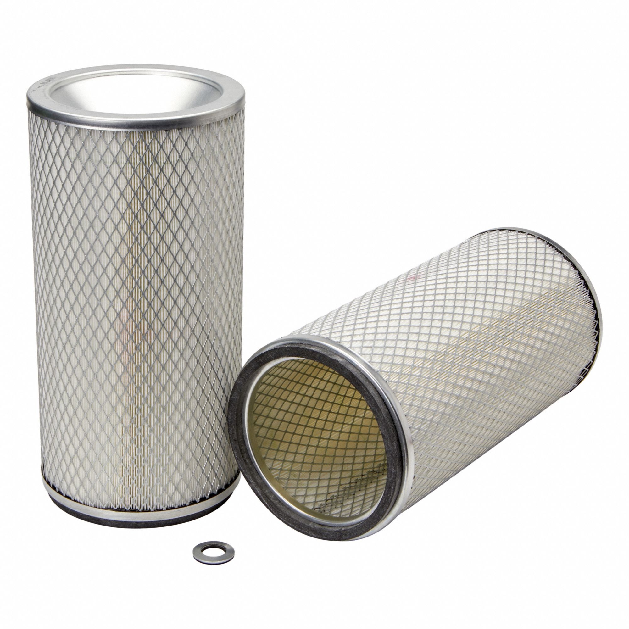 Automotive Air Filter: Round-Oval, Engine, Axial Seal, 7 21/32 in Outside Dia, PA1904