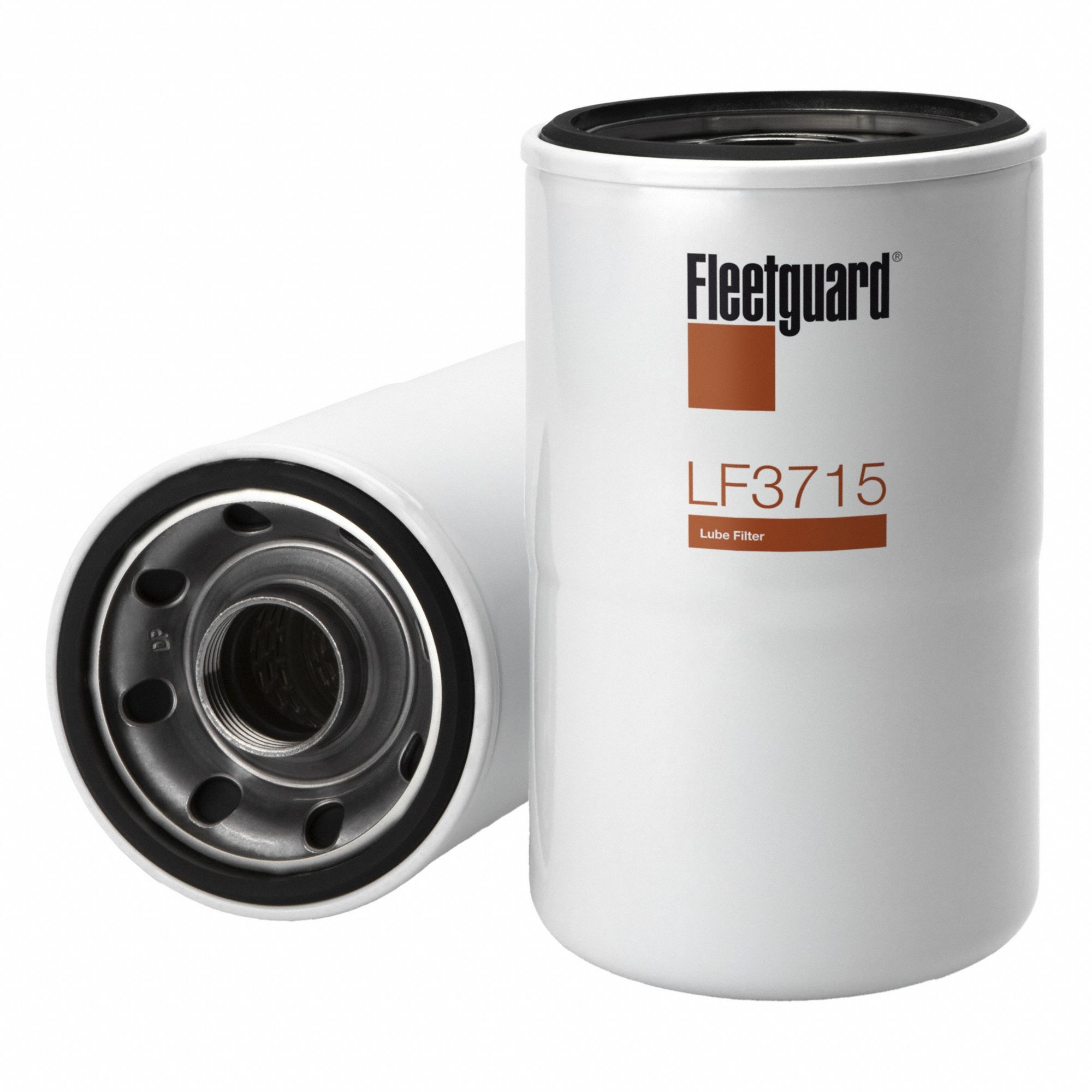 Automotive Oil Filter: B7239, LF3715, 1 1/2"-12 UNS-2B Thread Size, 8 1/2 in Overall Ht