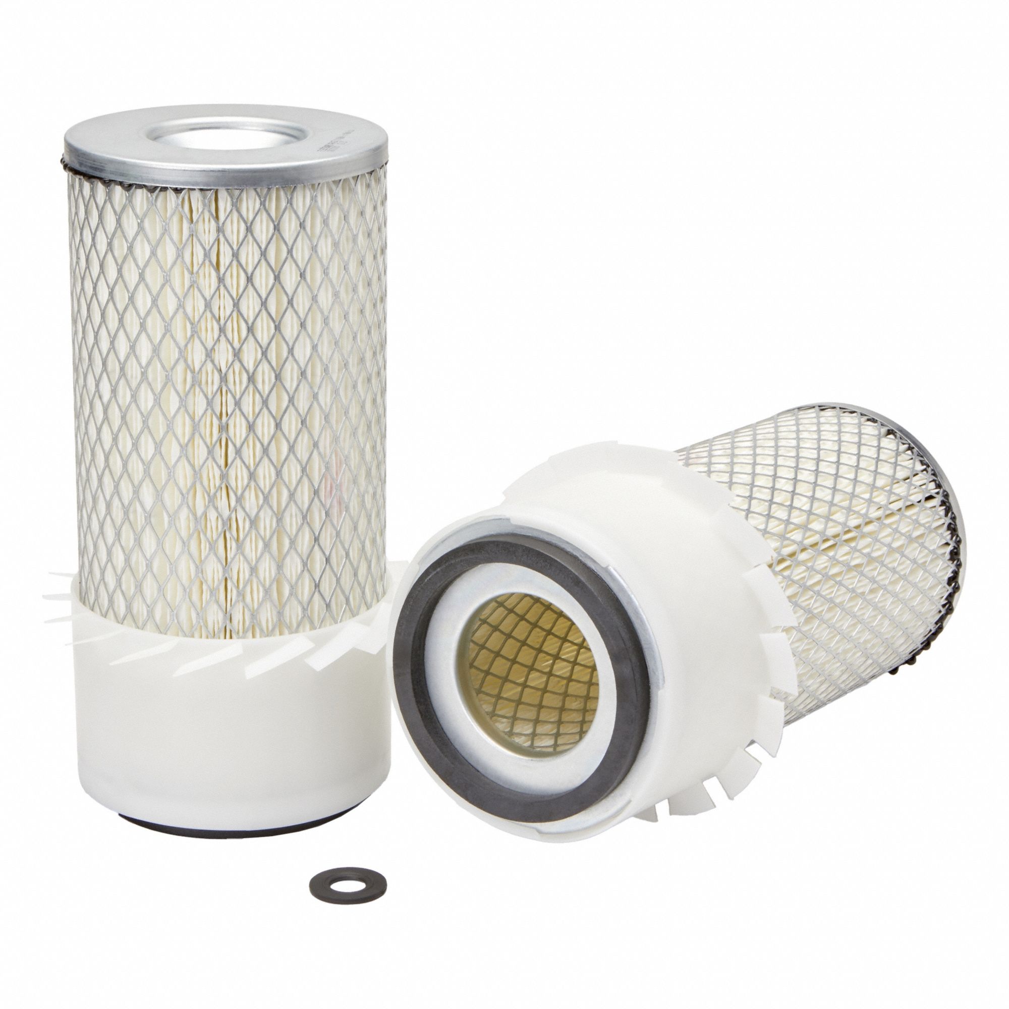 Automotive Air Filter: Round-Oval, Engine, Axial Seal, 5 1/4 in Outside Dia, PA1667-FN