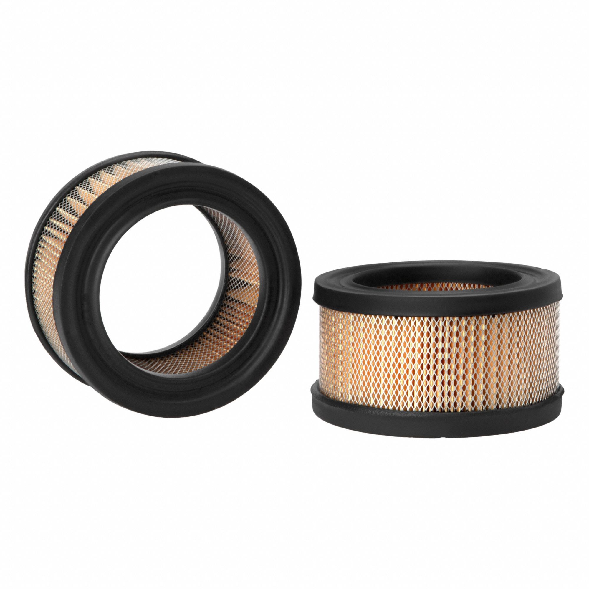 Automotive Air Filter: Engine, 4 3/8 in Outside Dia, 3 in Inside Dia, 6 in Overall Ht