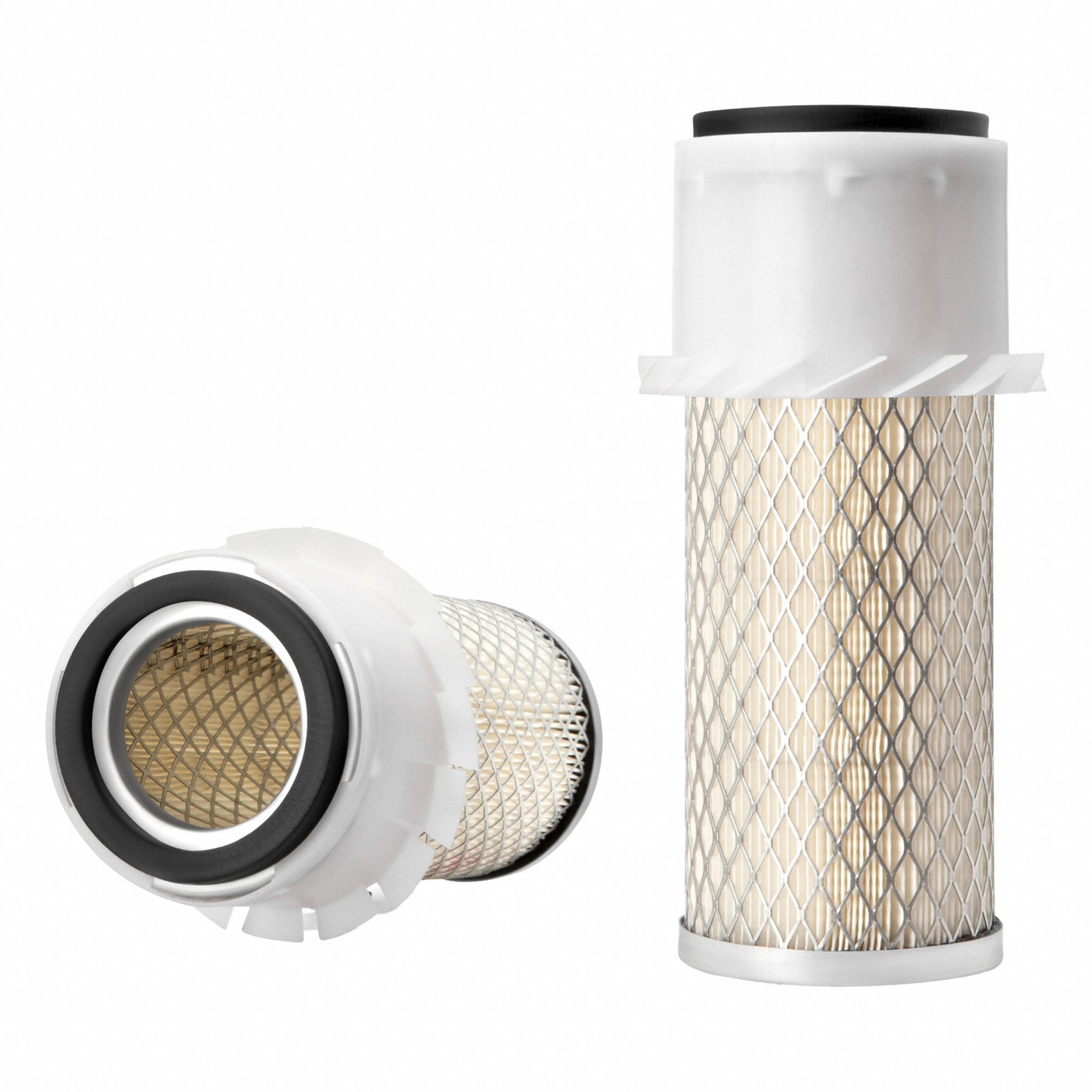Automotive Air Filter: Round-Oval, Engine, Axial Seal, 4 3/32 in Outside Dia, PA1690-FN
