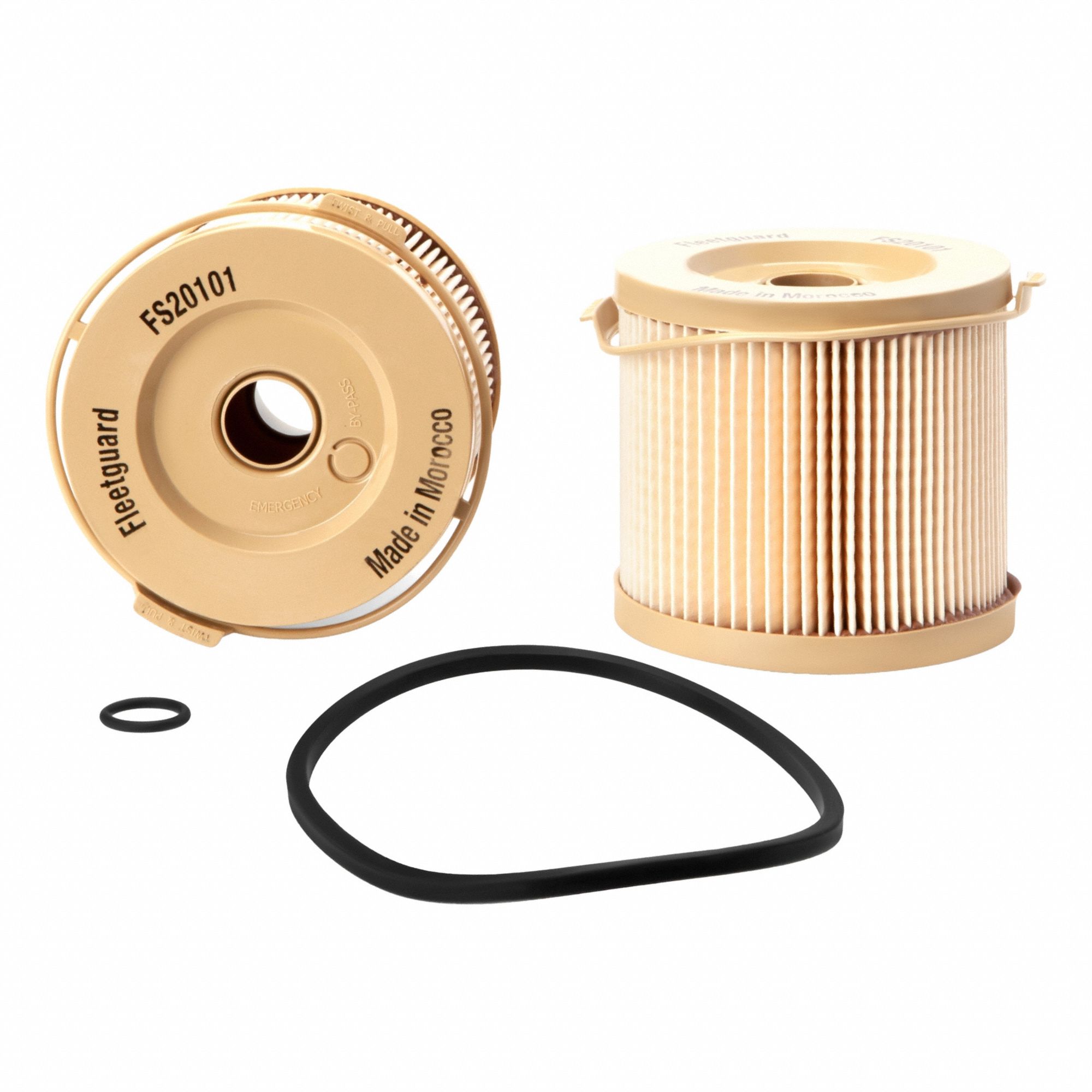 Automotive Fuel Filter: 12 in Overall Lg, 3 1/16 in Outside Dia, 5/8 in Inside Dia