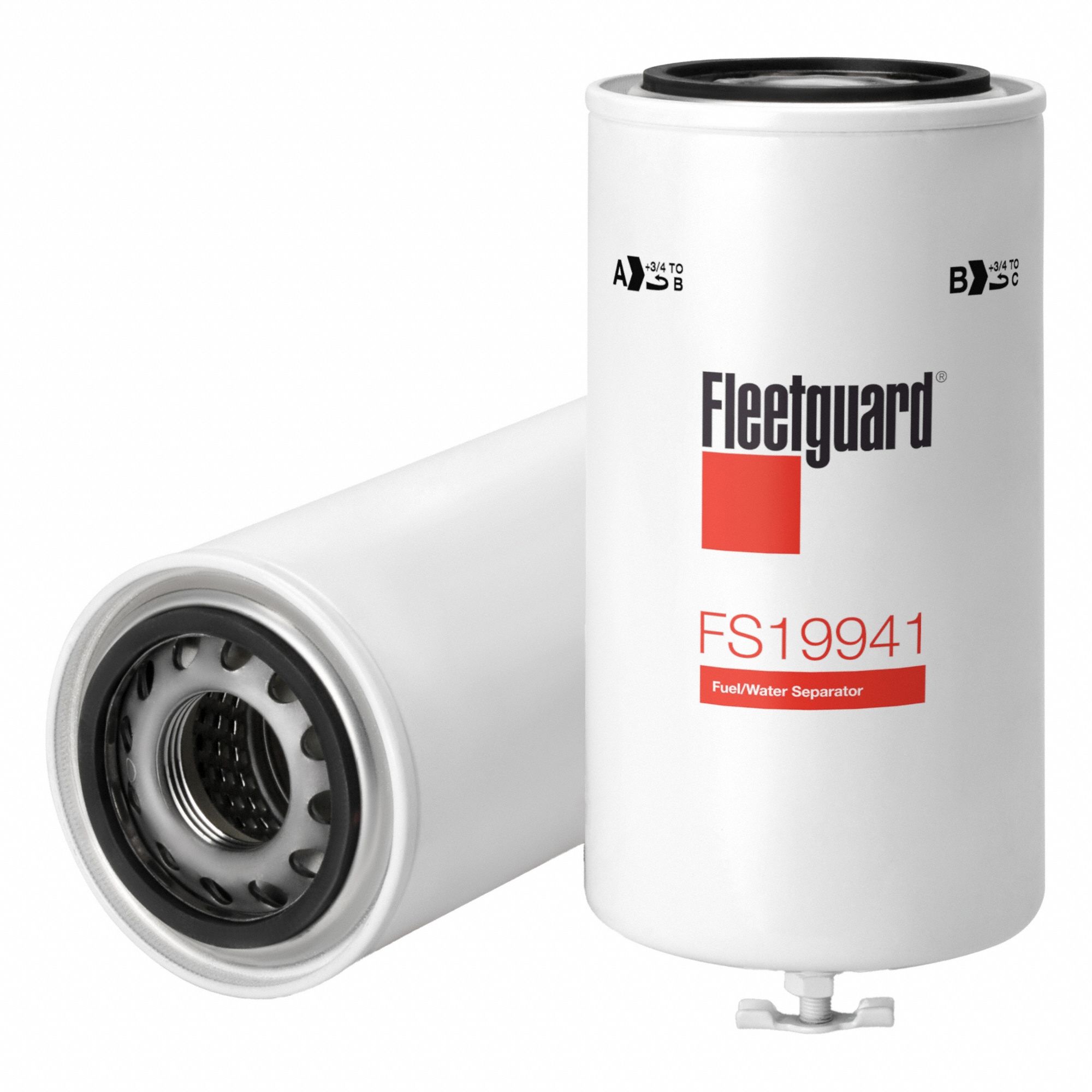 Automotive Fuel Filter: 11 3/4 in Overall Lg, 3 3/4 in Outside Dia, 7 7/8 in Overall Ht