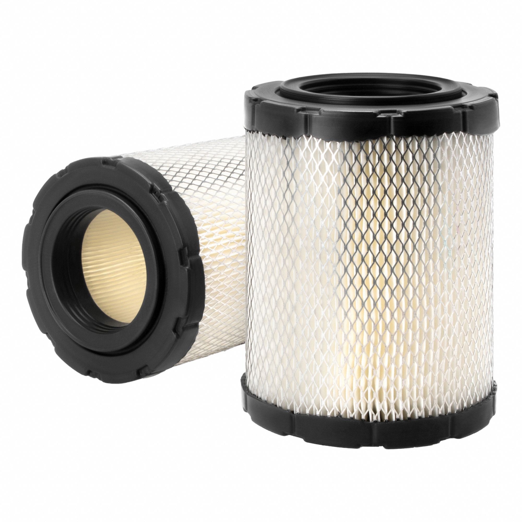 Automotive Air Filter: Round-Oval, Engine, Axial Seal, 6 in Outside Dia, 19 in Overall Lg