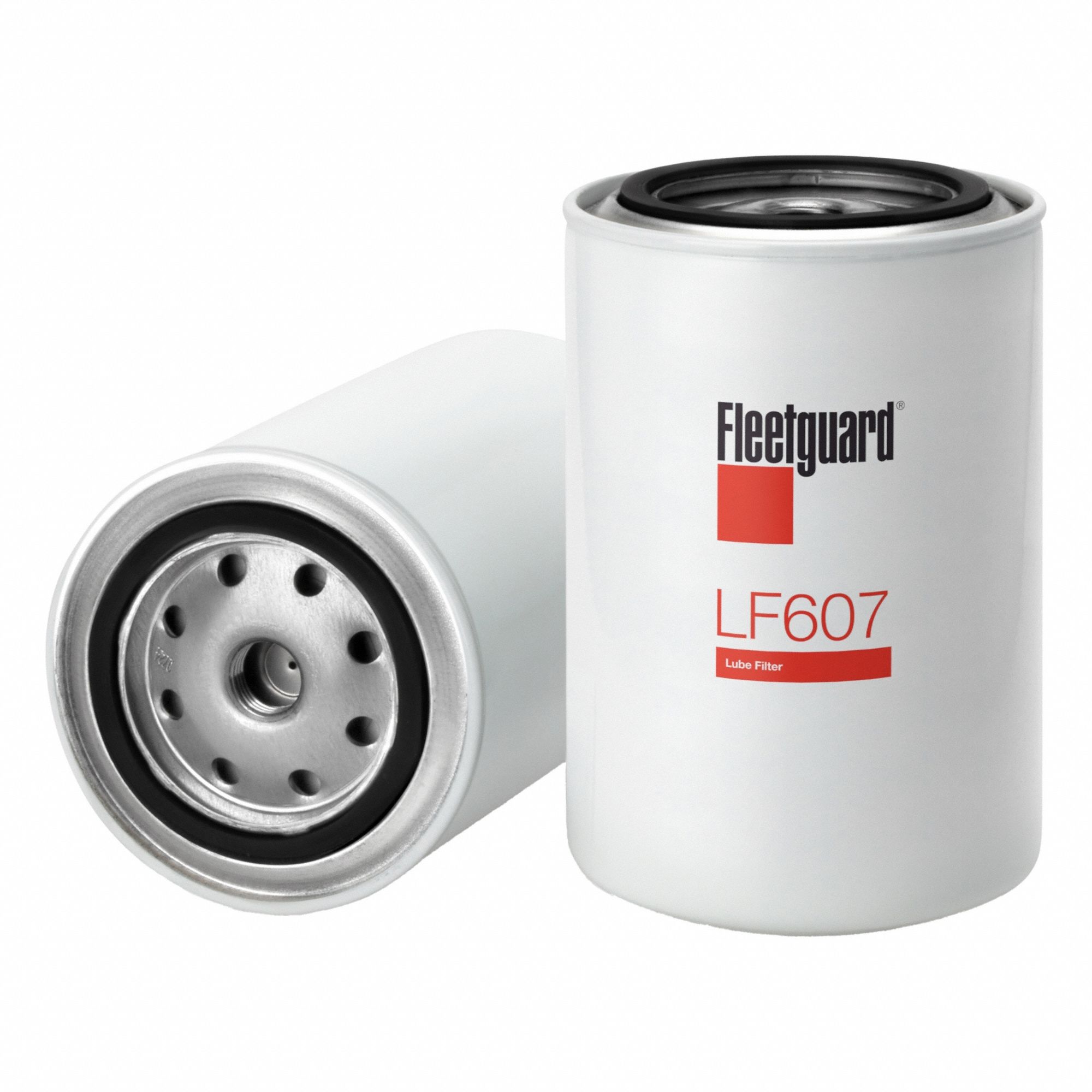 Automotive Oil Filter: B50, LF607, 5/8"-18 UNF-2B Thread Size, 7 in Overall Ht, Oil