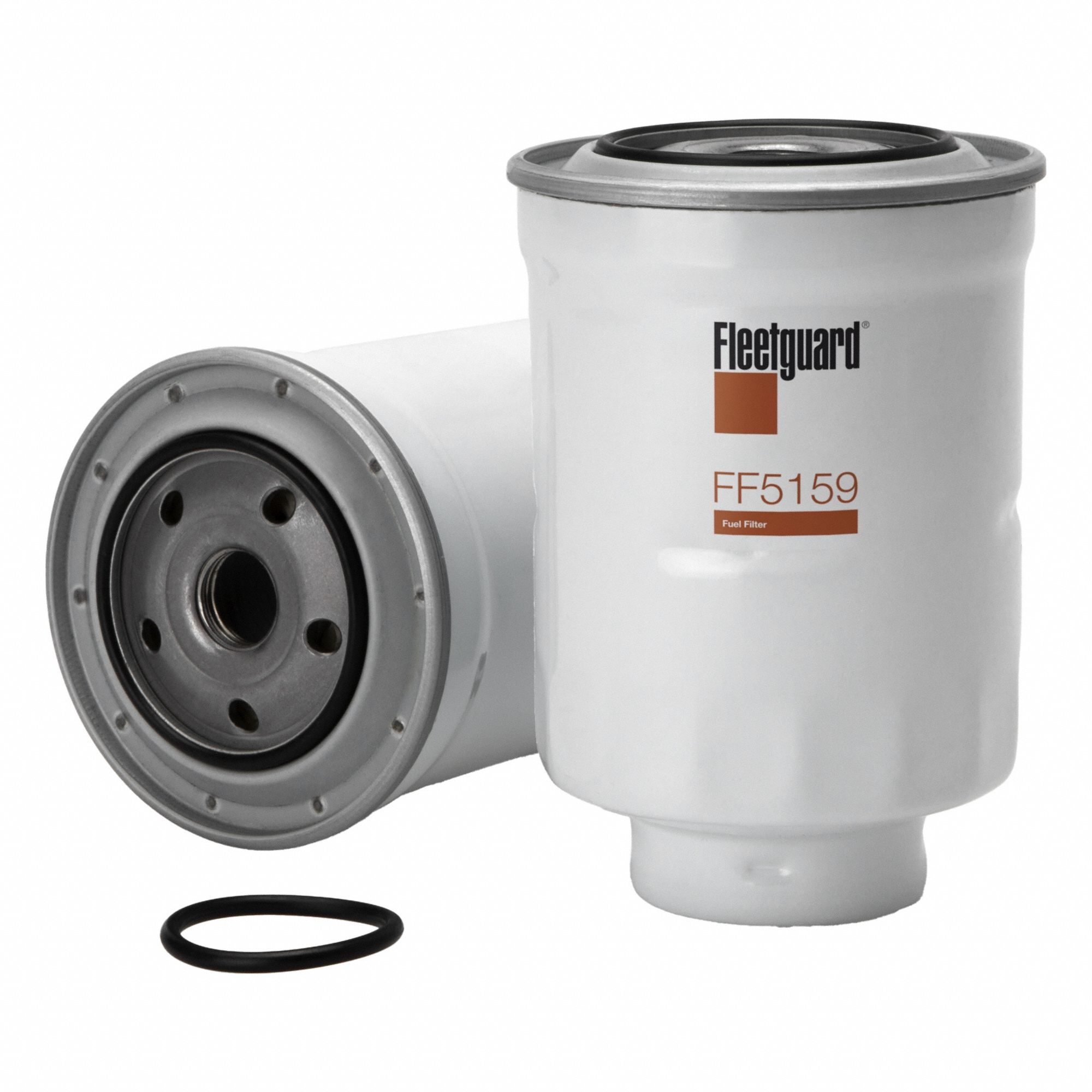 Automotive Fuel Filter: 8 1/2 in Overall Lg, 3 11/16 in Outside Dia, Cellulose