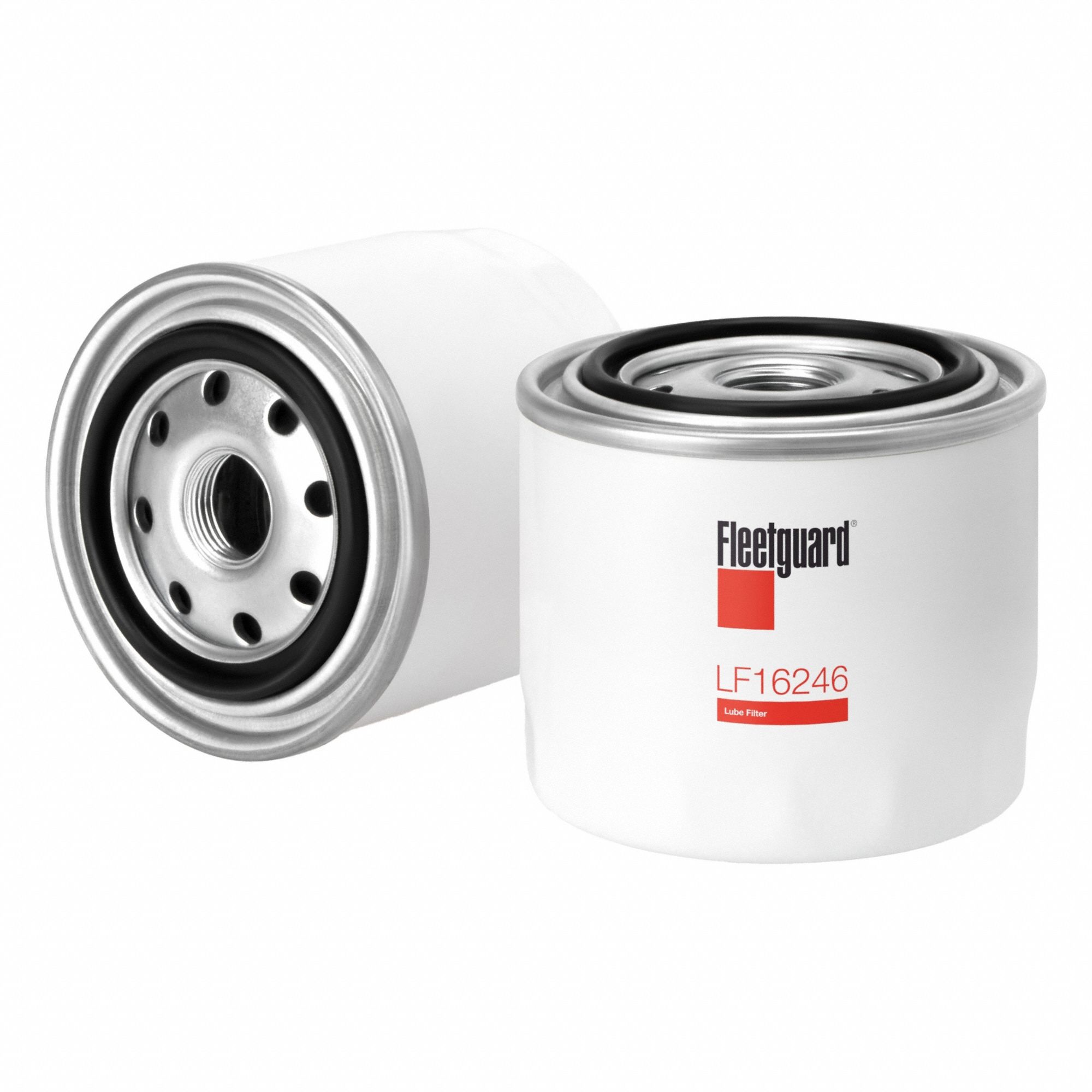 Automotive Oil Filter: B7049, LF16246, 3 1/2 in Overall Ht, 3 5/8 in Overall Lg, Oil