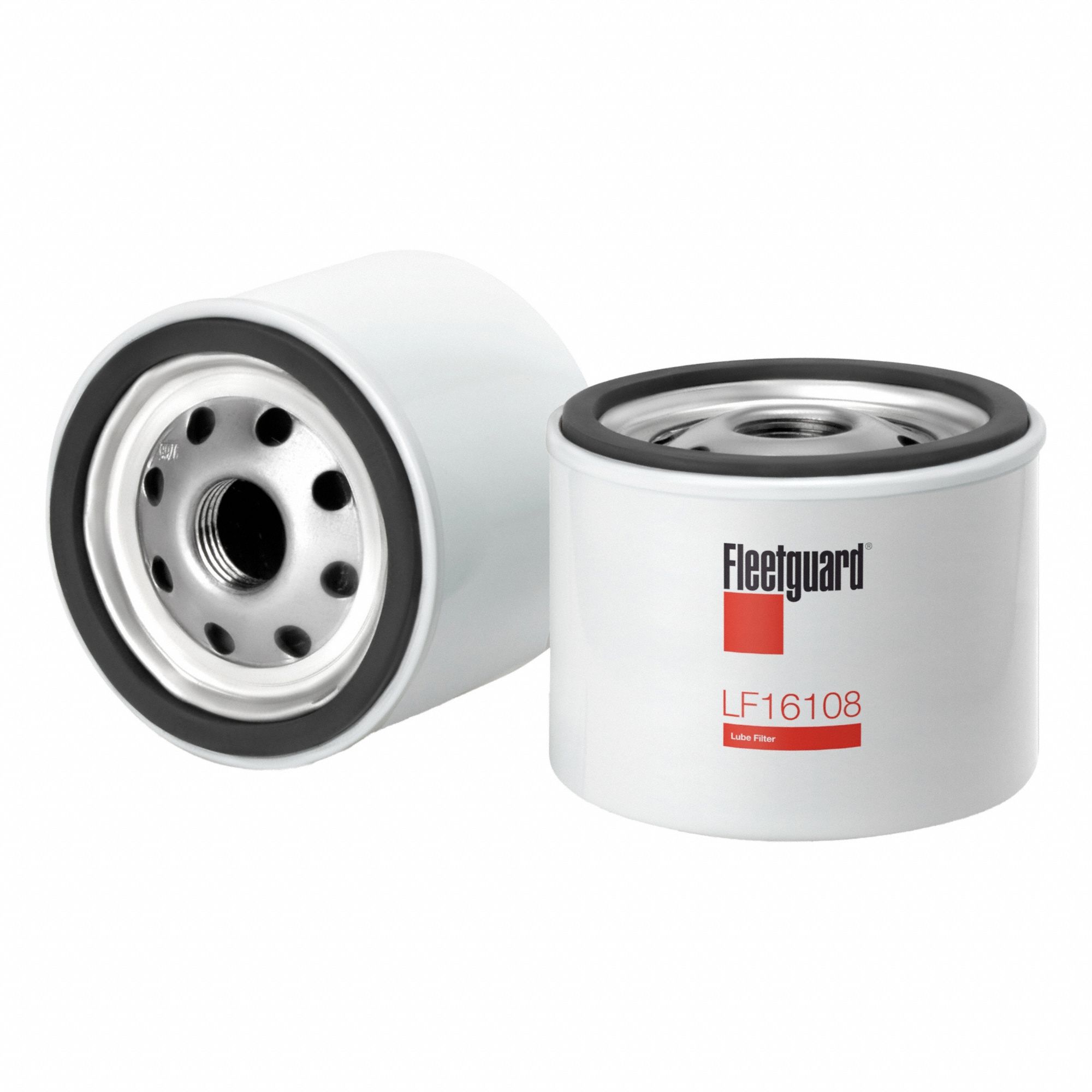 Automotive Oil Filter: B7165, LF16108, 3/4"-16 UNF-2B Thread Size, 5 in Overall Ht, Oil