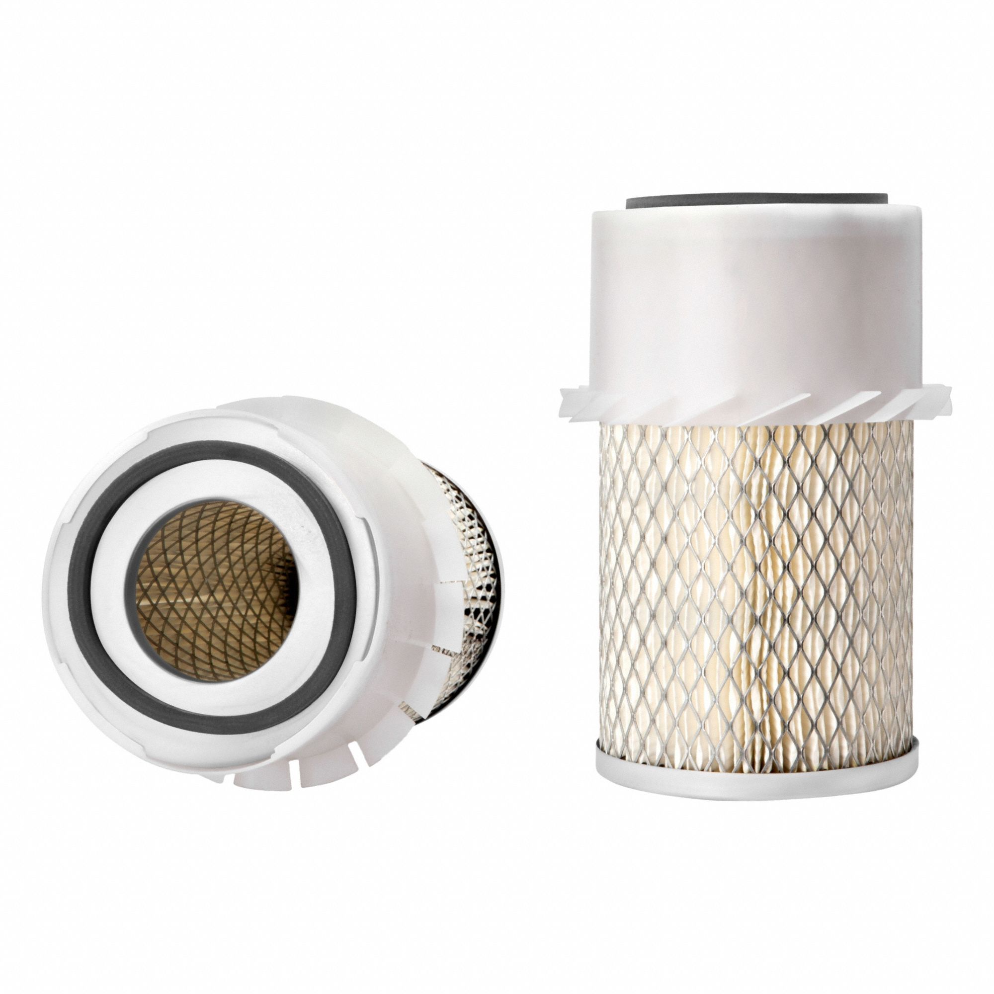 Automotive Air Filter: Round-Oval, Engine, Axial Seal, 6 13/32 in Outside Dia, PA1752-FN