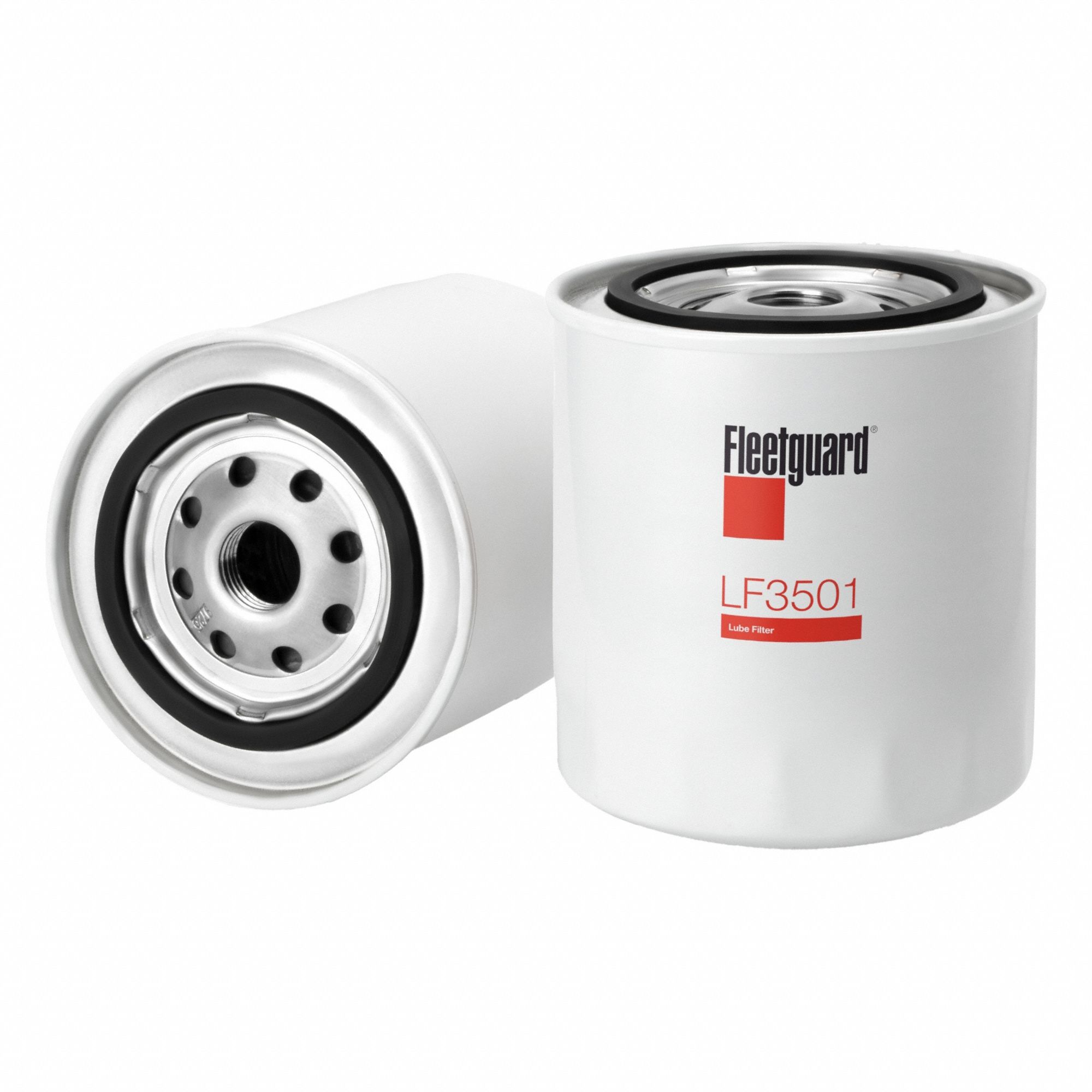 Automotive Oil Filter: B233, LF3501, 3/4"-16 UNF-2B Thread Size, 5 1/8 in Overall Ht, Oil