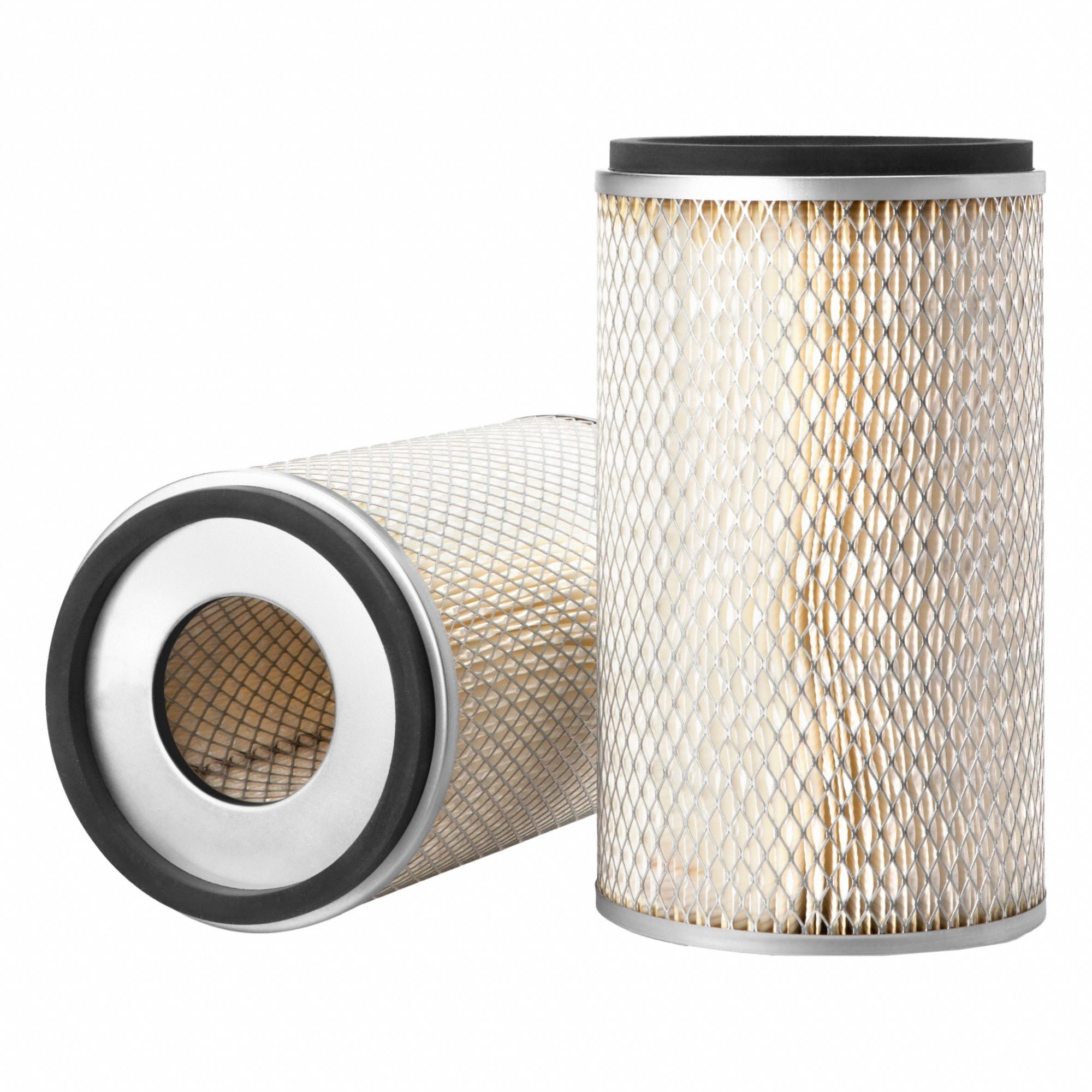 Automotive Air Filter: Round-Oval, Engine, Axial Seal, 7 15/16 in Outside Dia, B159