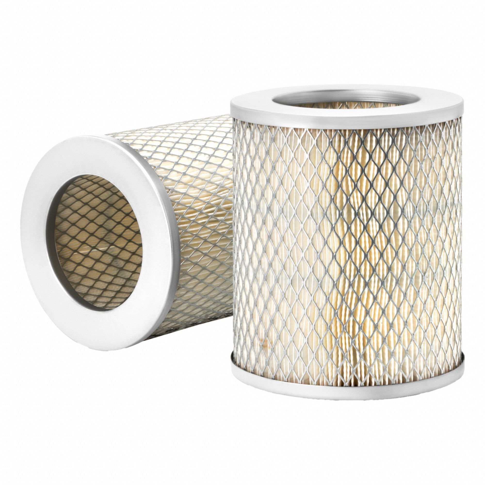 Automotive Air Filter: Round-Oval, Engine, Axial Seal, 6 11/16 in Outside Dia, PA641