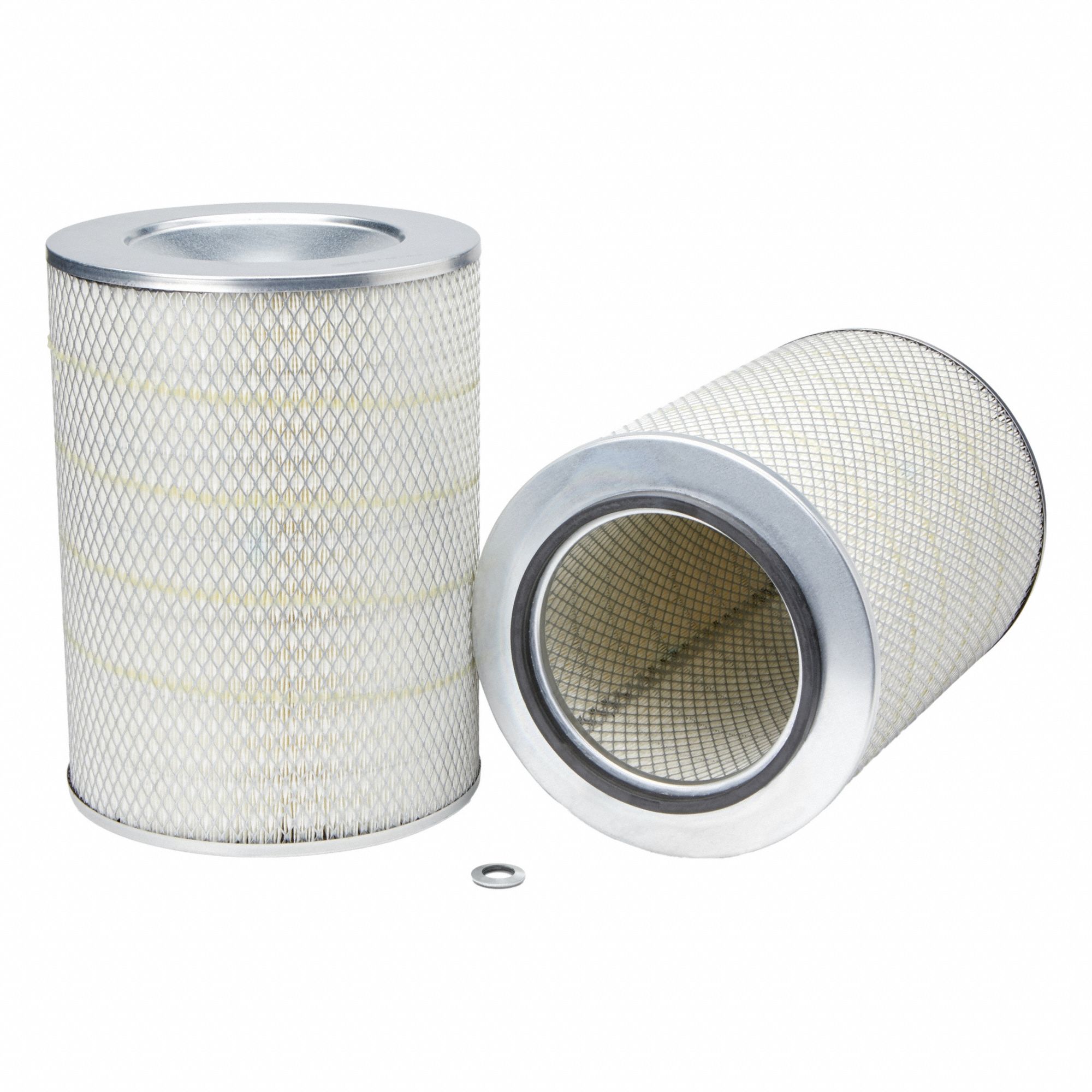 Automotive Air Filter: Round-Oval, Engine, Axial Seal, 12 3/32 in Outside Dia, PA1886