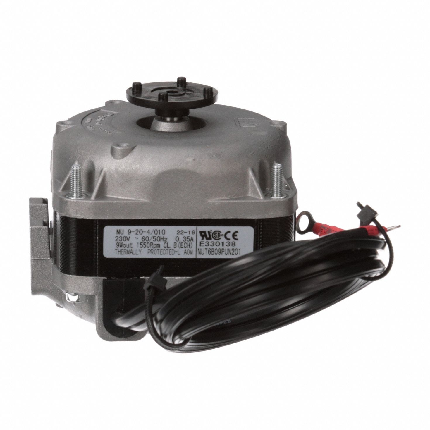 Direct Drive Fan/Blower Motor: Aluminum Frame, Hole Mounting, 1, 550 RPM RPM, 230V AC, CCWSE, B