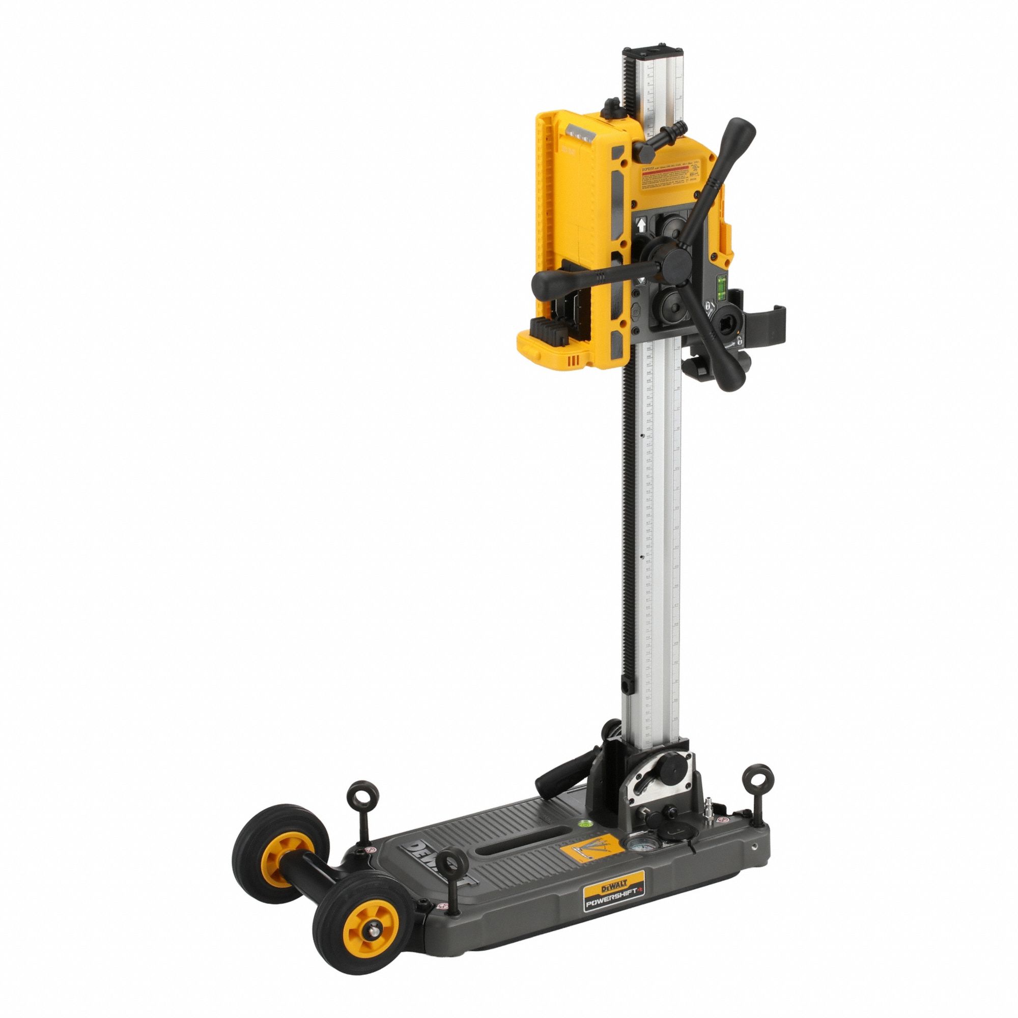 Core Drill Stand: Anchor/Vacuum, Adj Angle, Core Drill Stand, Battery Included