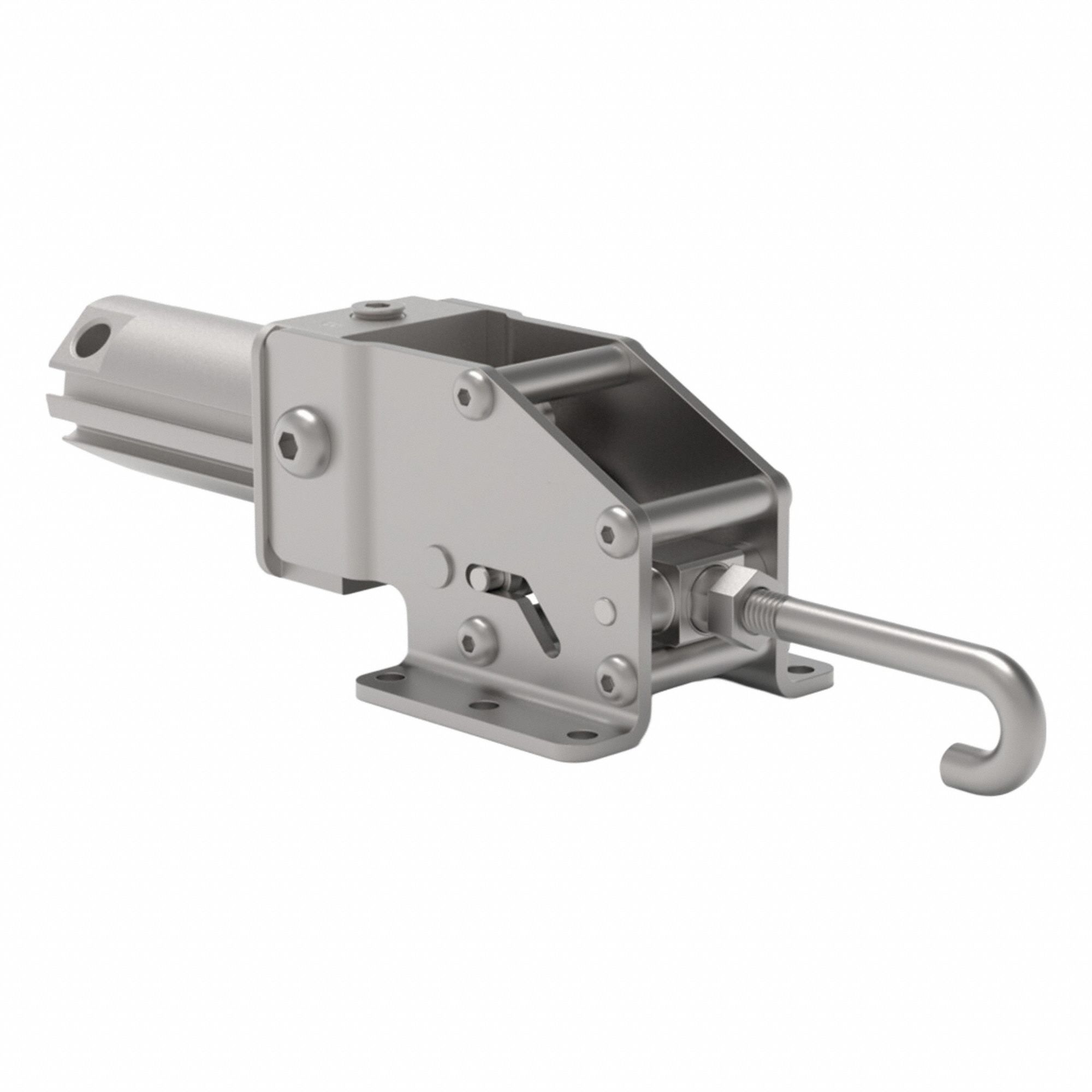 Pneumatic Toggle Clamp: 302 lbf Capacity, 1/8 in G