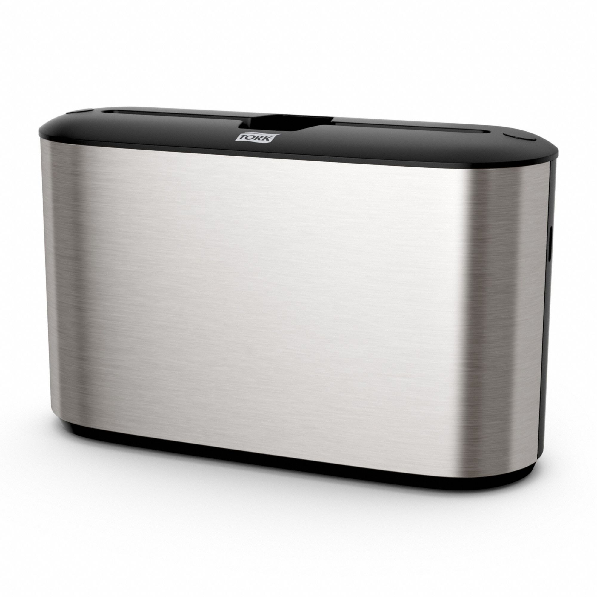 Paper Towel Dispenser: Multifold, 8 in_9 in_8 3/8 in_9 1/8 in Paper Towel Wd, Not a Roll