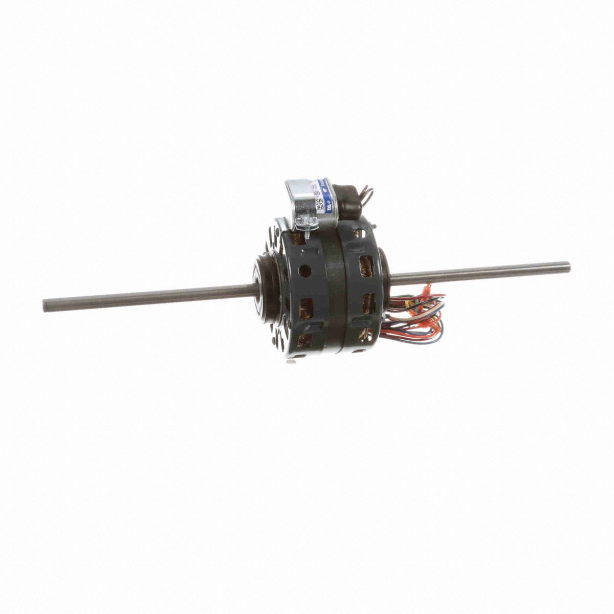 Room Air Conditioner Motor: Resilient Ring Mount, Permanent Split Capacitor, 1, 550 RPM RPM