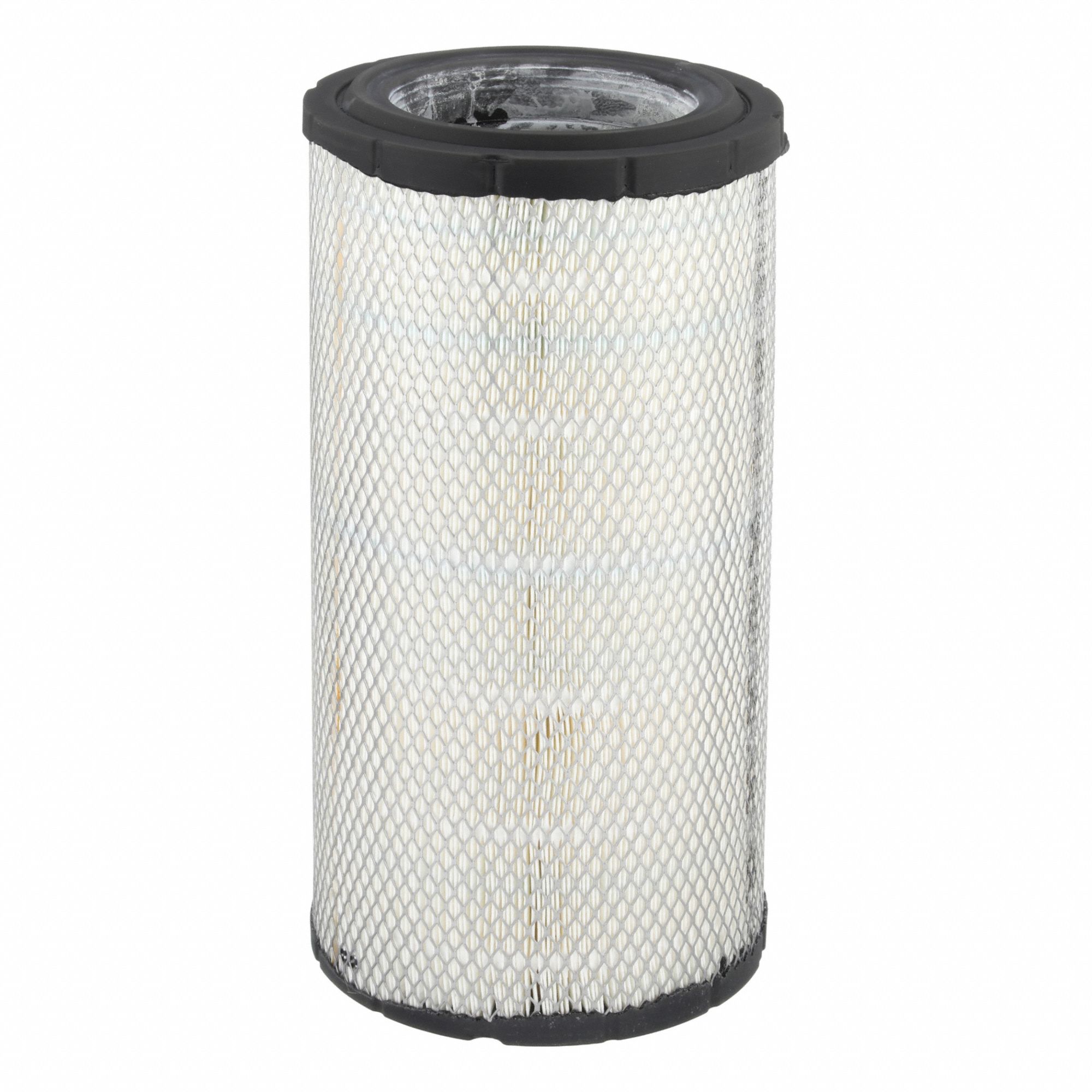 Automotive Air Filter Pack: Round-Oval, Engine, Round, Radial Seal, 9 3/4 in Overall Lg