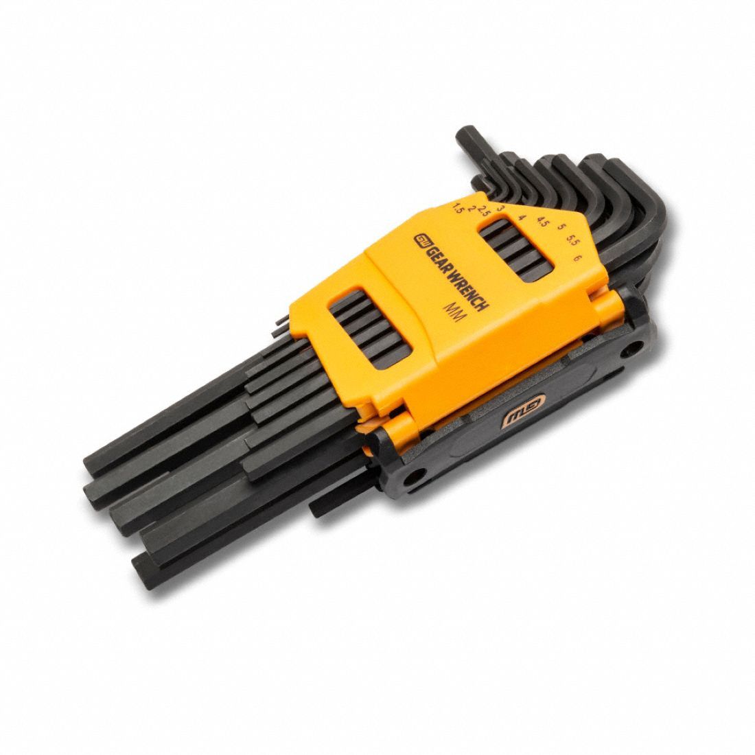 SAE/Metric Long Arm Hex Key Set 26 PC