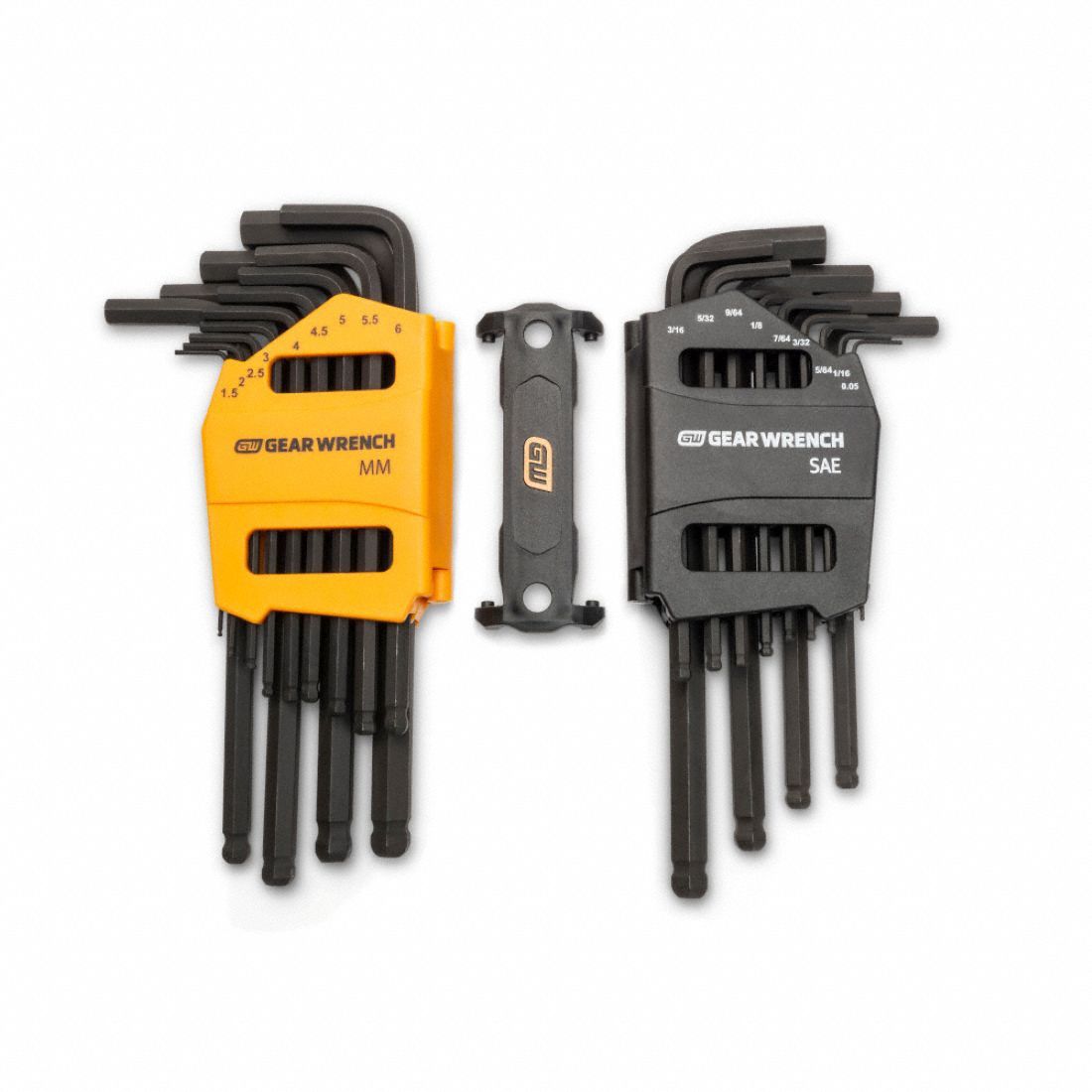 SAE/Metric Ball End Long Arm Hx Ky 26 Pc