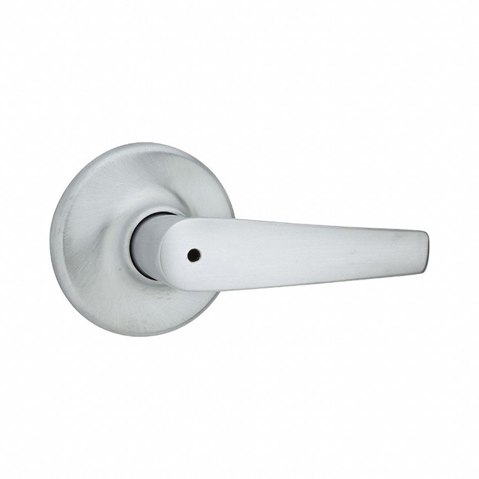 Door Lever Lockset: Privacy Lever Locksets, Chrome, ADA Compliant