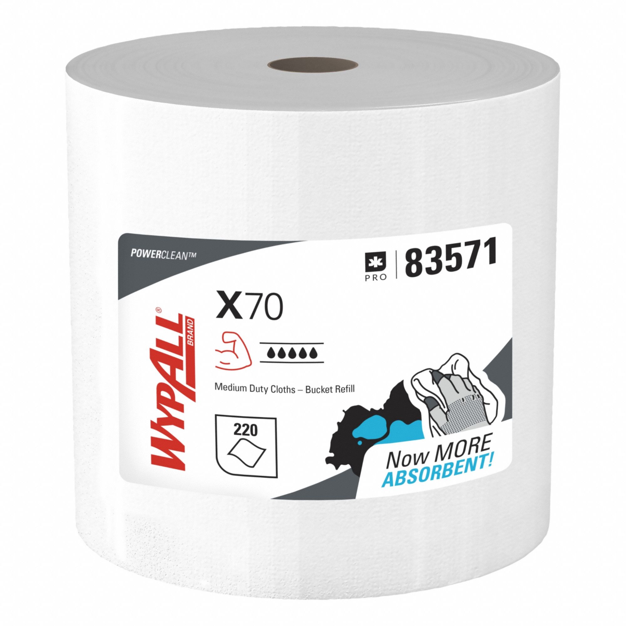 DRY WIPE ROLL,9-3/4