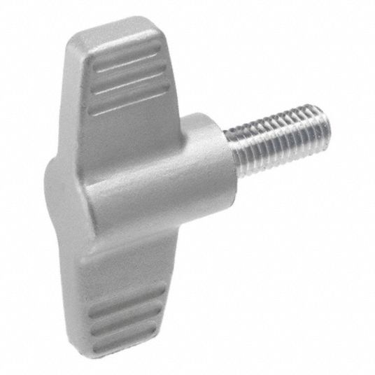 JW WINCO, Wing, Stainless Steel, Wing Screws; Wing Knobs - 822W71|835-1 ...