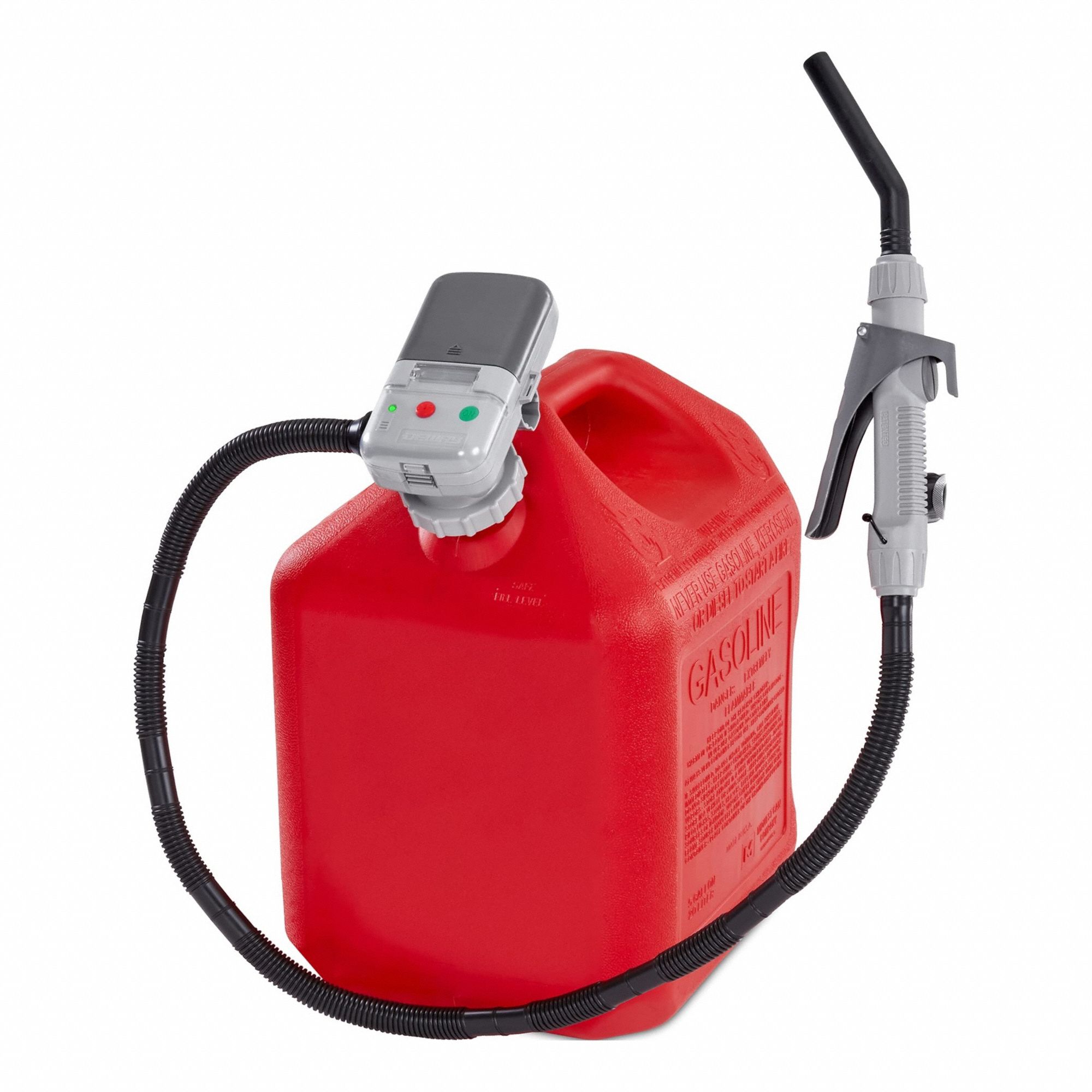 Battery Operated Pump: AA Battery Size, 2.4 gpm Max. Flow Rate, 10 cps Max. Viscosity, 3 V
