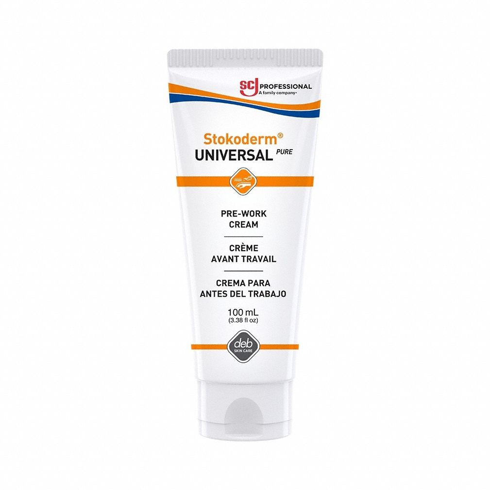 Pre-Gloving Moisturizing Lotion: Tube, 3.38 oz, Cream, Fragrance Free, 12 PK