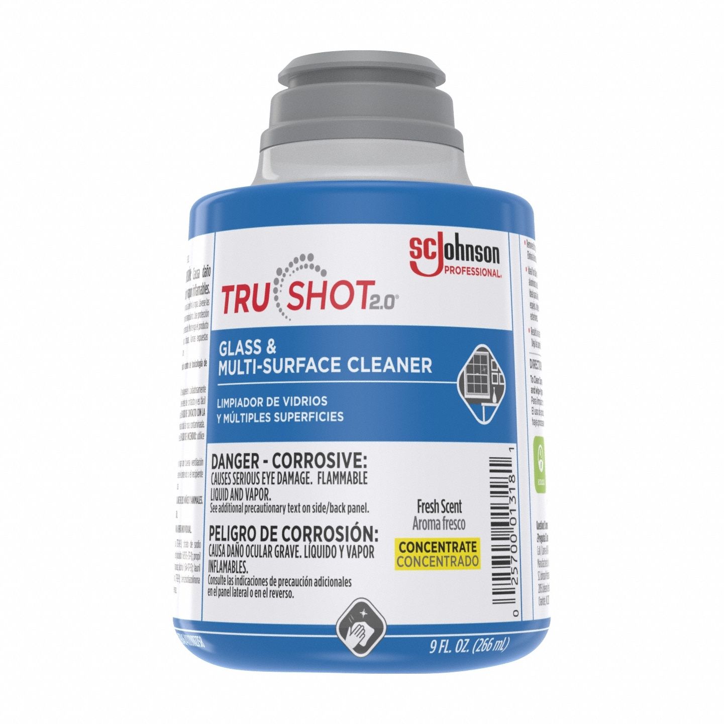 TruShot 2.0(R) Glass and Multi-Surface Cleaner