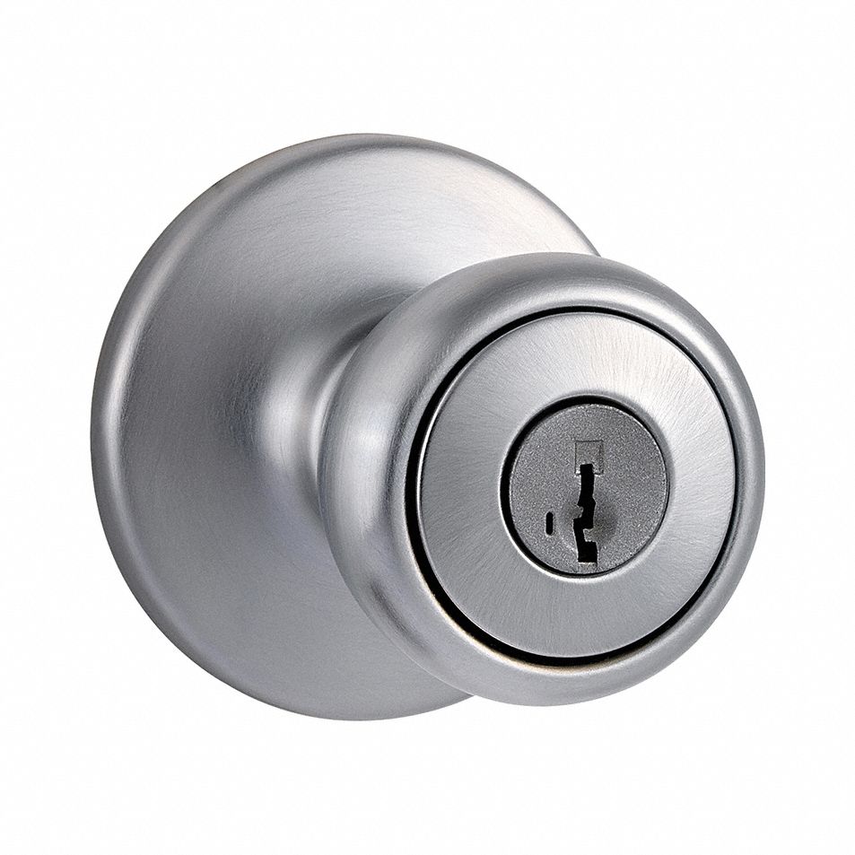 Door Knob Lockset: Office Knob Locksets, Chrome