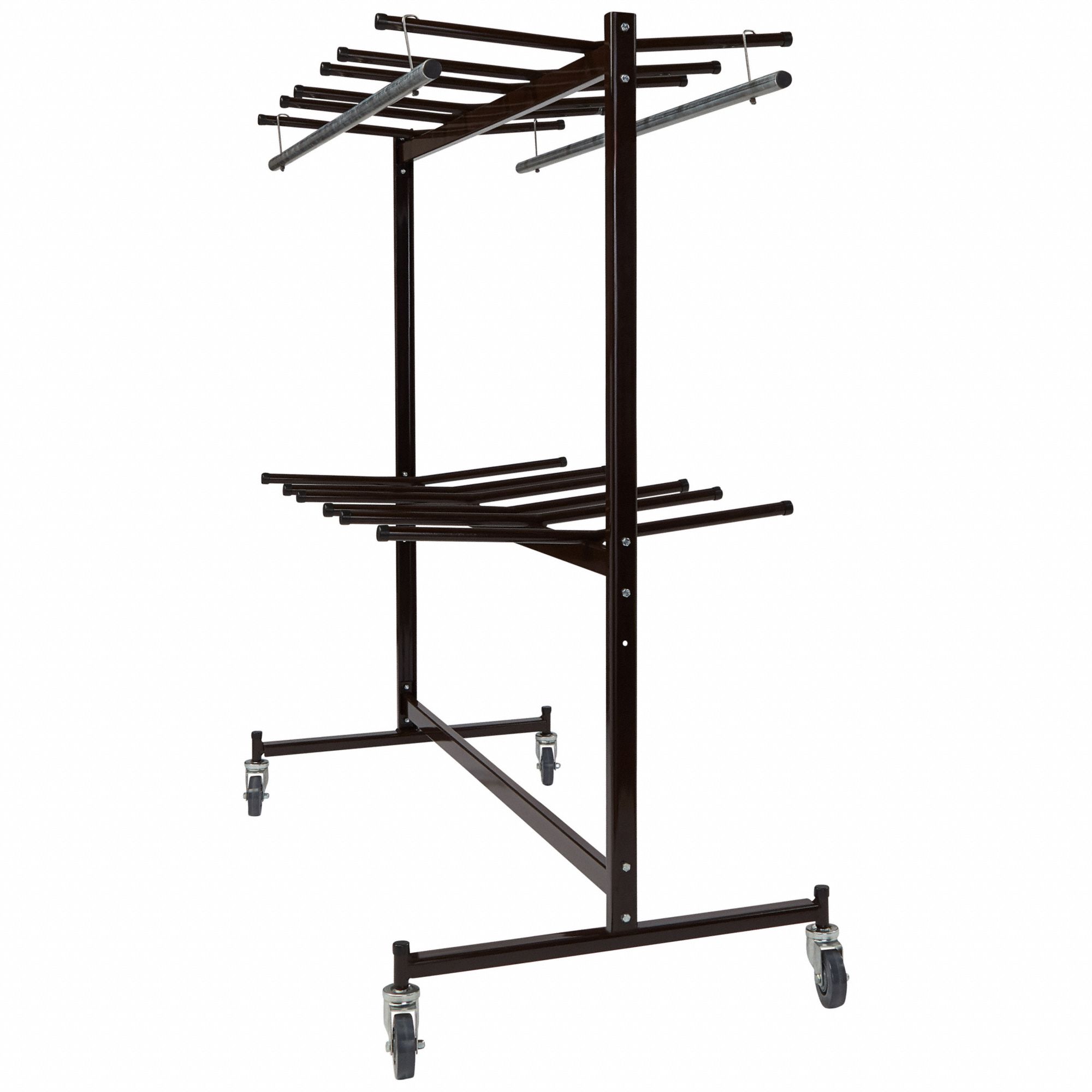 CHARIOT P/CHAISES/MANTEAUX PLBLE,67X70PO