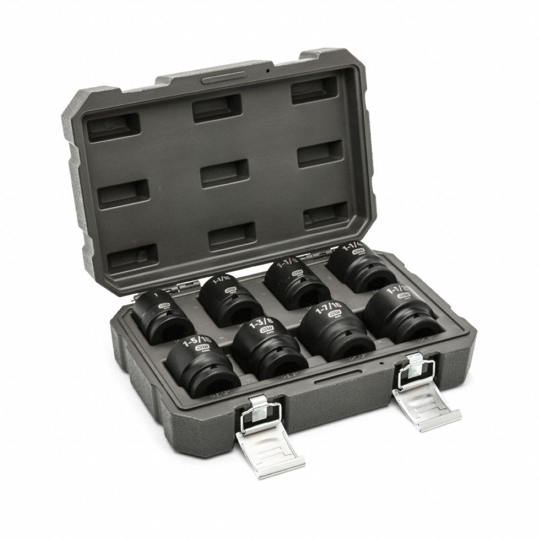 Impact Socket Set SAE 8 PC 3/4 in